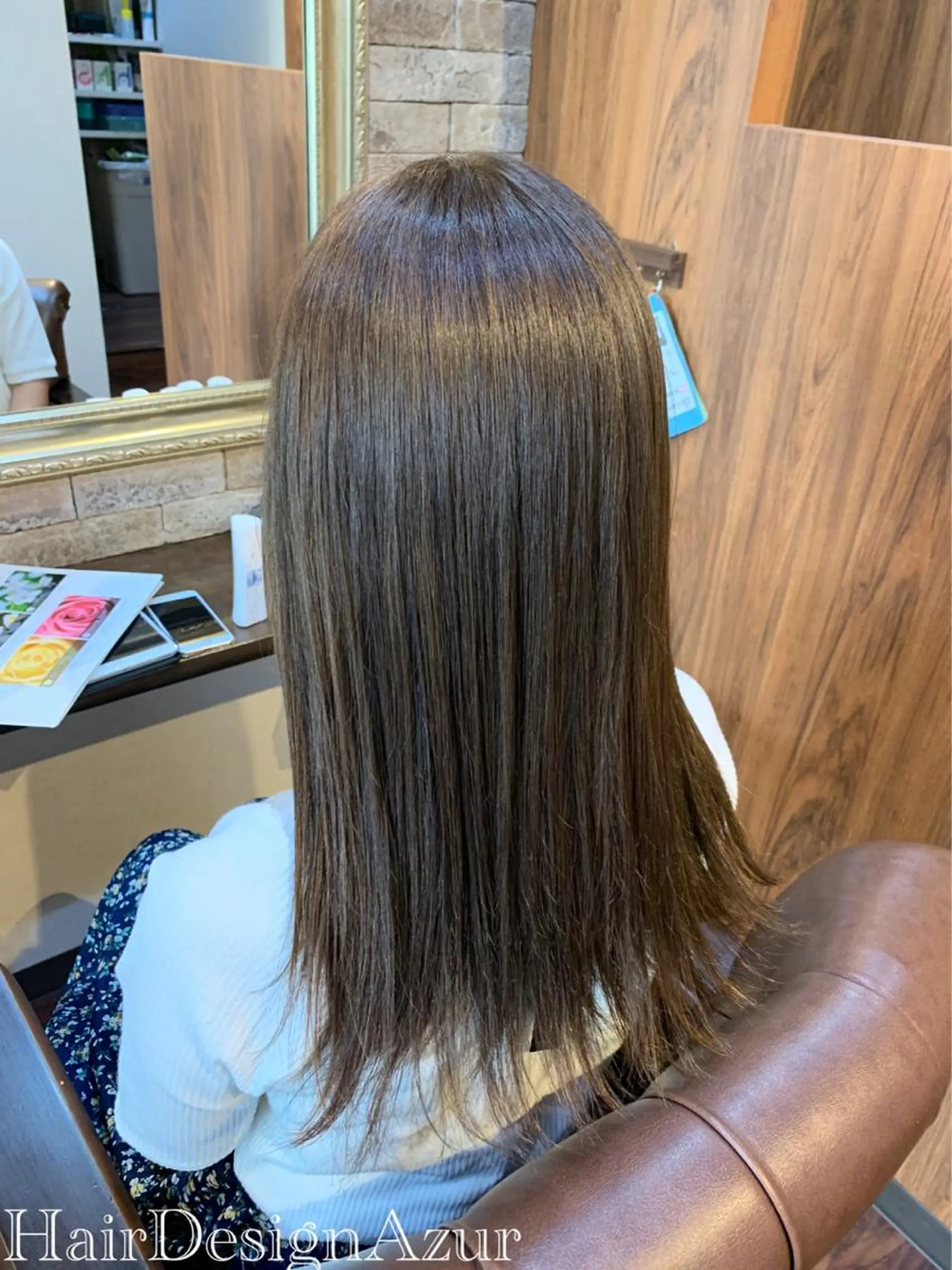 ロング カラー HairDesign Azurのヘアスタイル