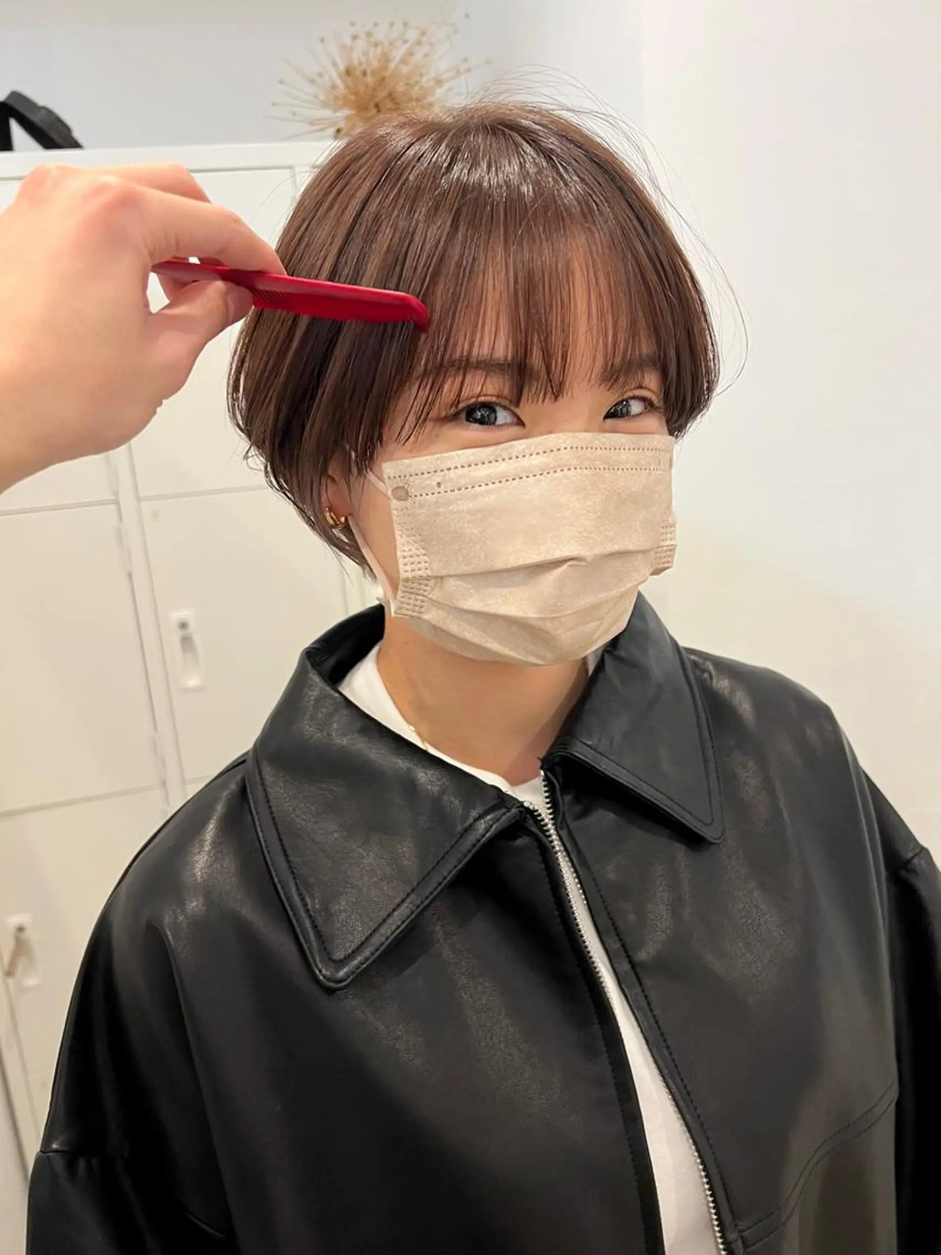 ショート カラー kakeru ショート、ボブパーマのヘアスタイル