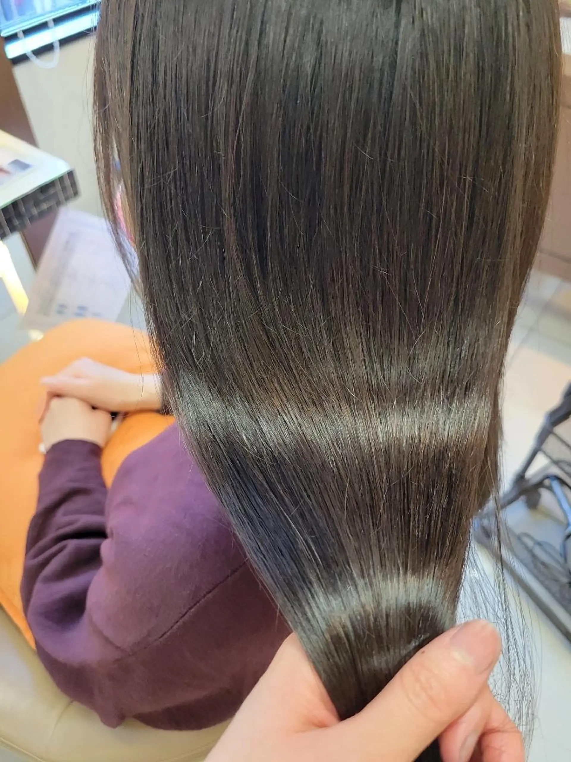 ロング ヘアアレンジ カラー ママ美容師まつげ 🤍まき🤍のヘアスタイル