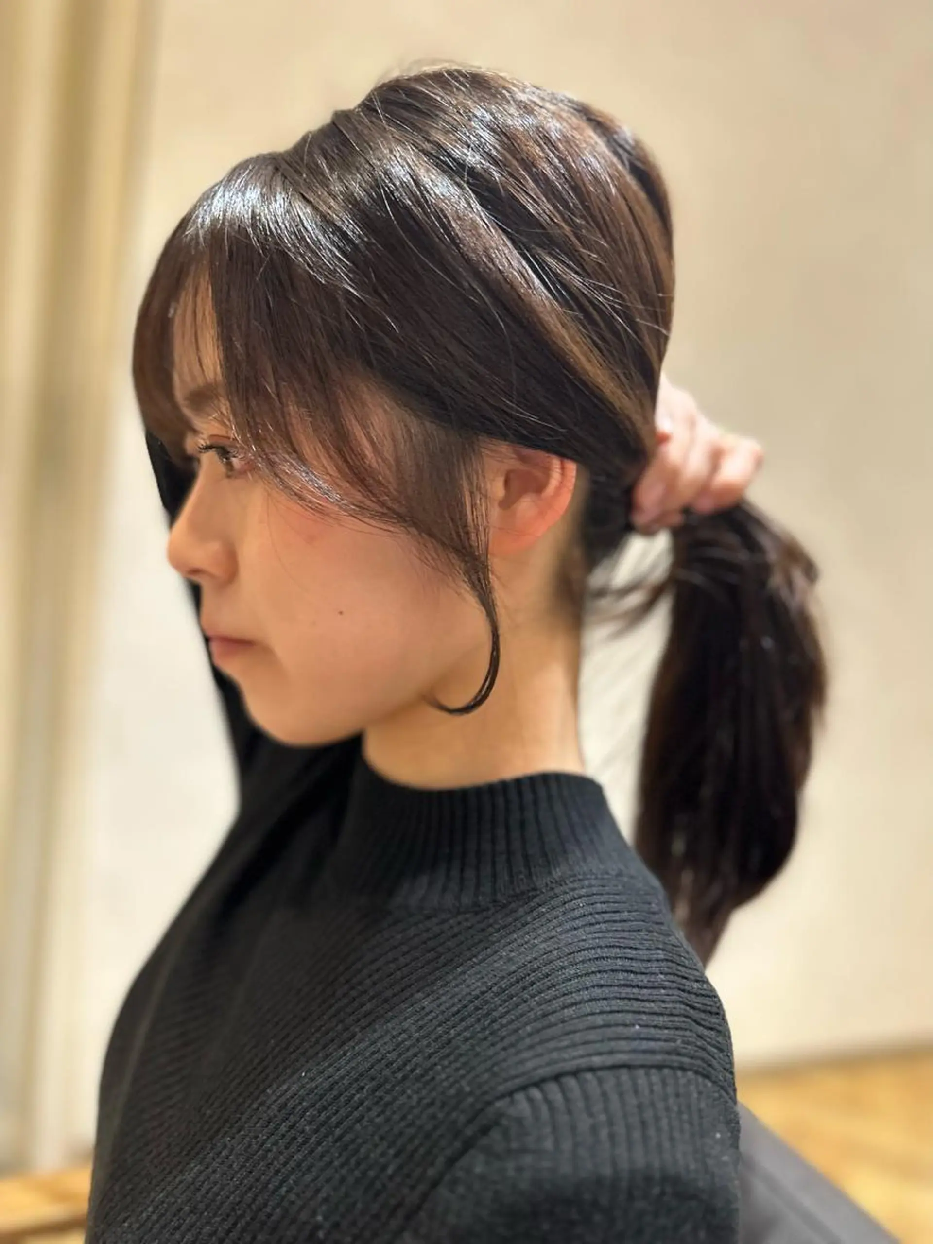 ロング カット ヘアカラー 縮毛矯正 トリートメント ✨髪質改善特化✨副 店長椎葉信乃介のヘアスタイル