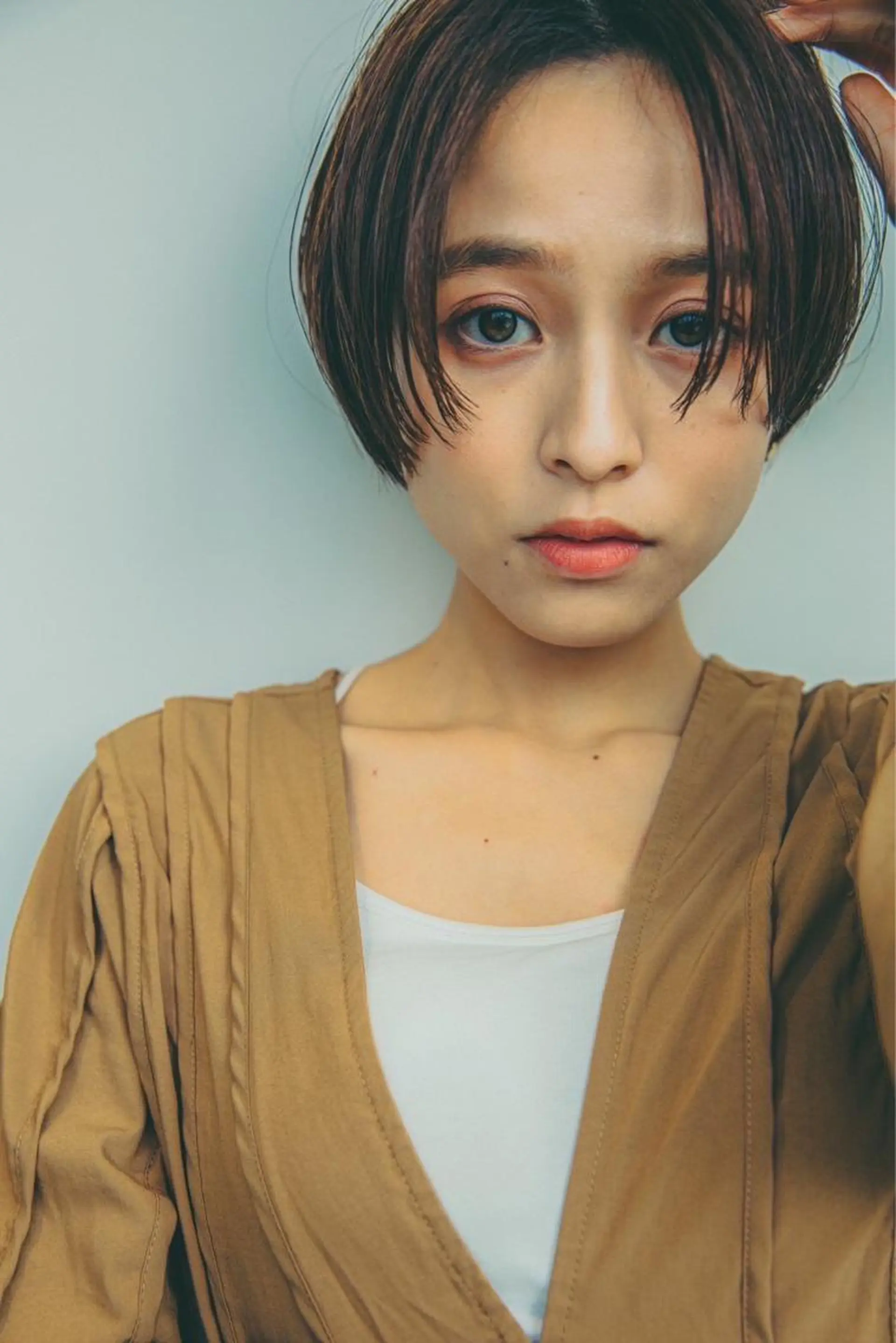 ショート カラー バレイヤージュ ブリーチ ケアブリーチ ダブルカラー イヤリングカラー ヘアカラー トリートメント ☀️Luana☀️ 公式/大通のヘアスタイル