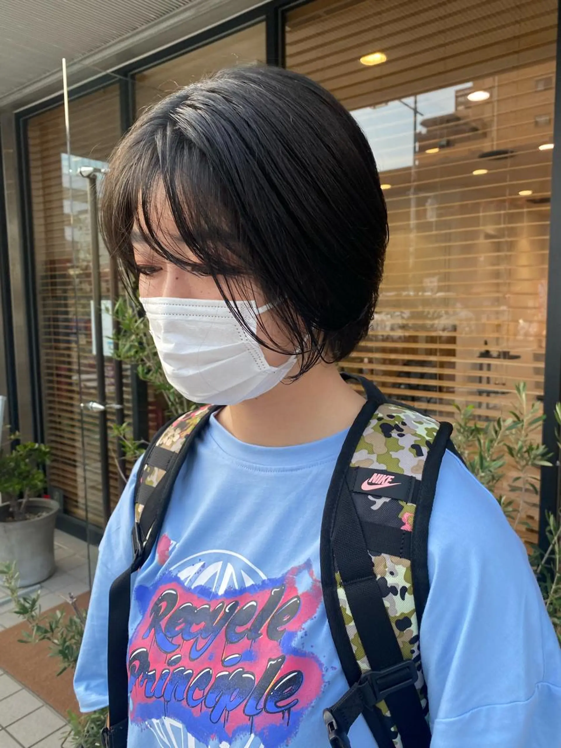 ショート カラー ヘアアレンジ ヘアカラー トリートメント ヘッドスパ パーマ指名No1 /namiのヘアスタイル