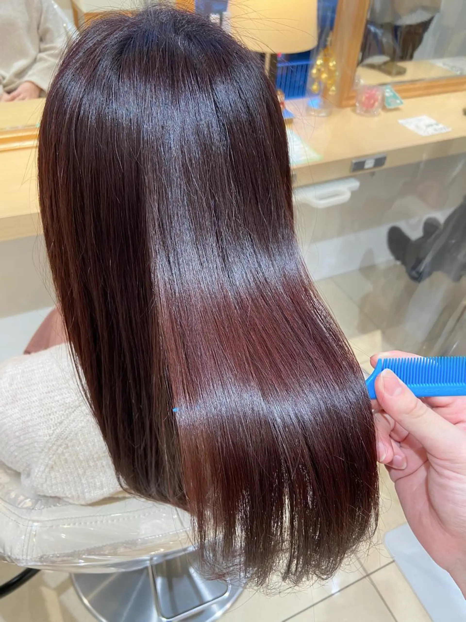 カラー イルミナカラー 30代からの大人 ショートのヘアスタイル