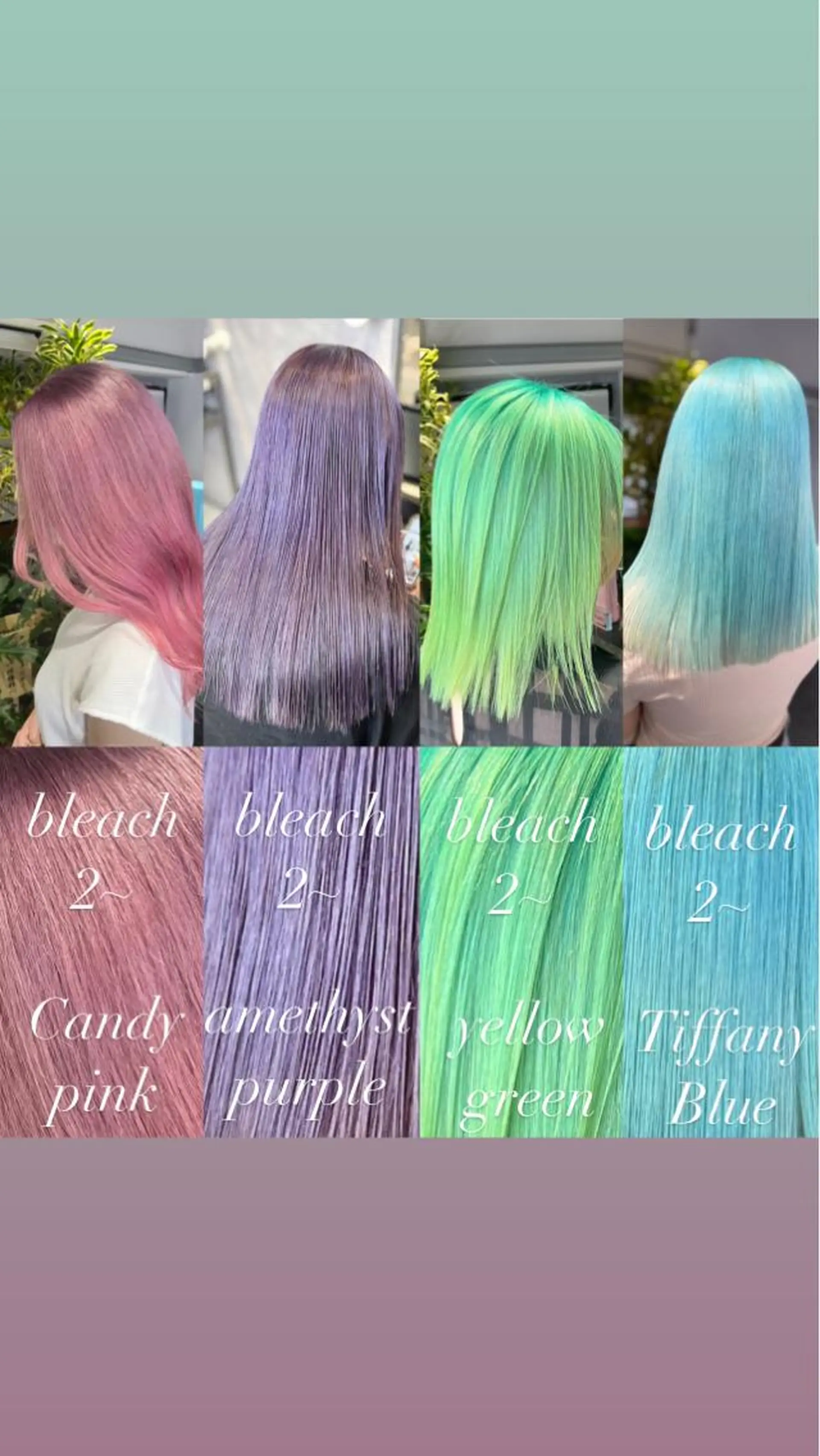 ロング カラー mimiiy梅田 中崎町ハイトーンのヘアスタイル