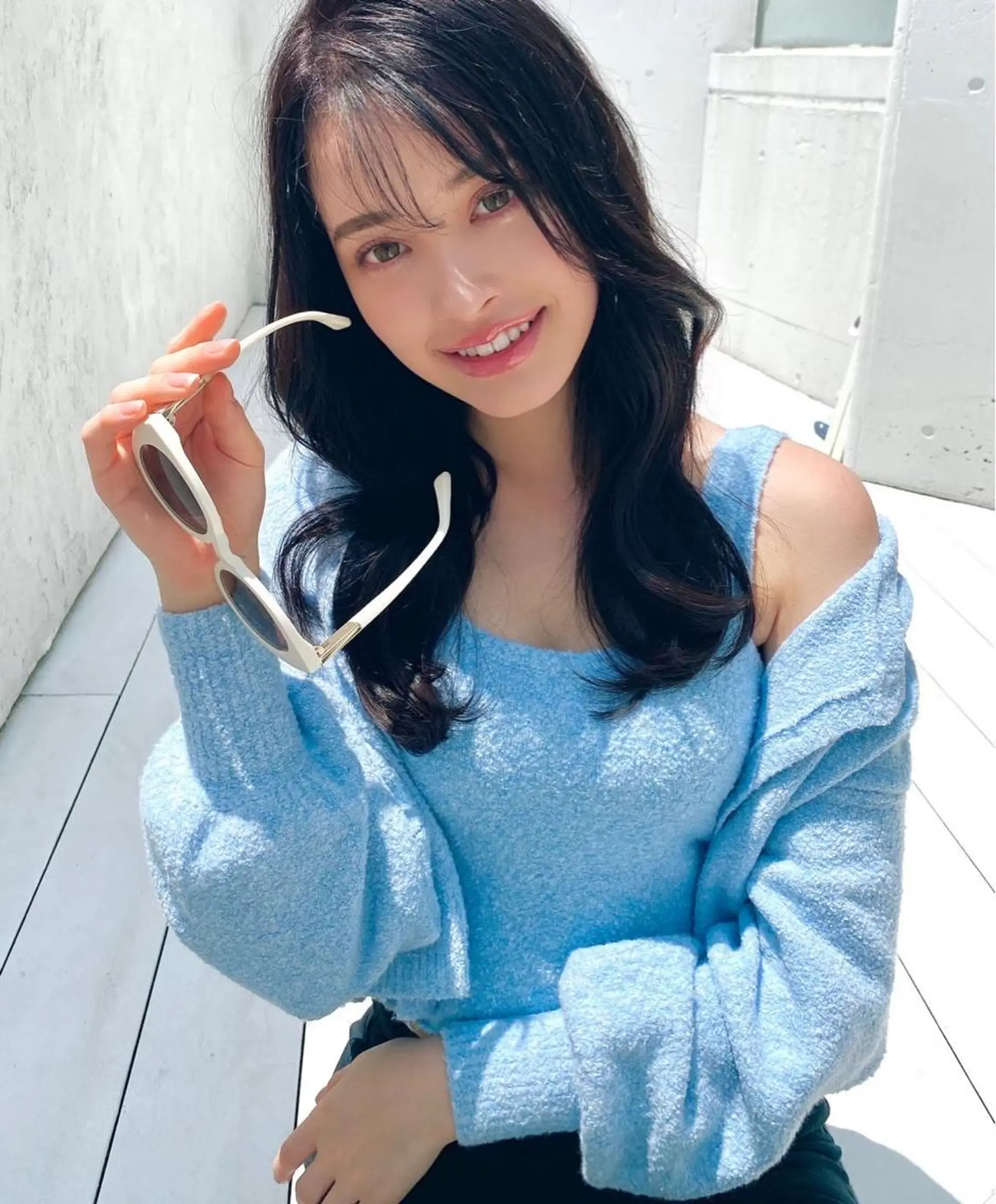 セミロング カット トリートメント 縮毛矯正/ 髪質改善/橋口のヘアスタイル