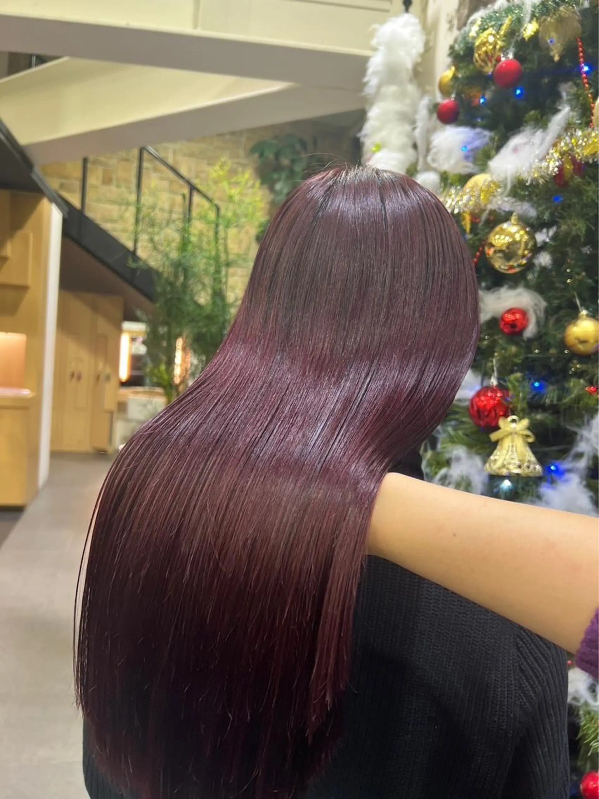 ロング カラー ブリーチ 髪質改善 トリートメント Ricca所属・🧵Hina🪡 恵比寿/中目黒のヘアスタイル