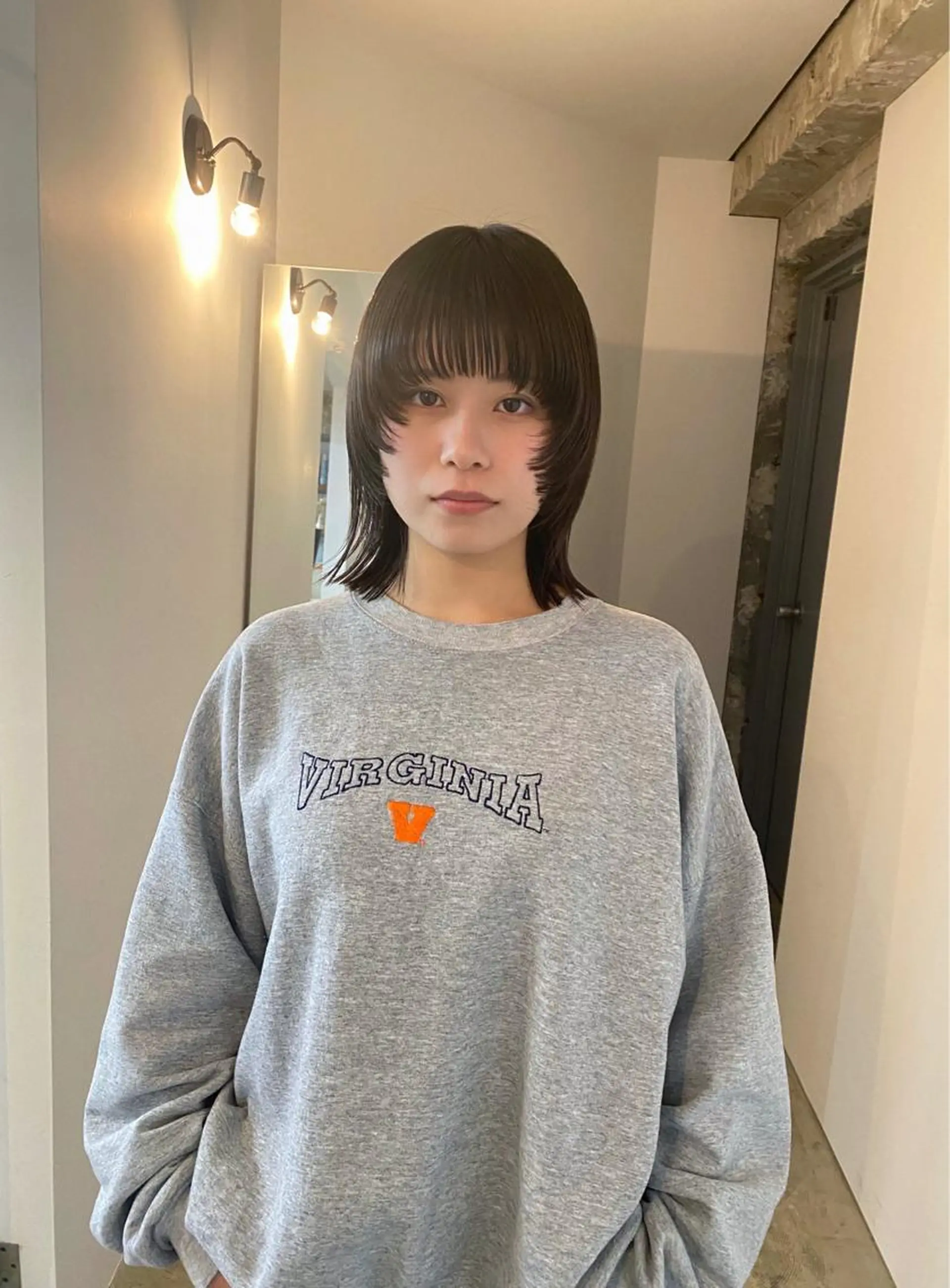 ミディアム カット ヘアカラー GATTACA所属・KEI gattacaのヘアスタイル