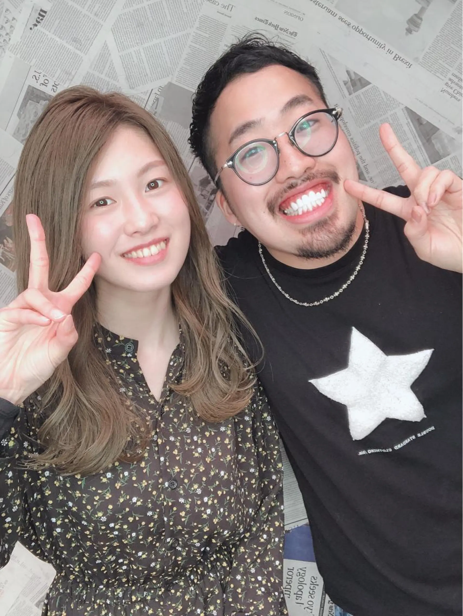 セミロング カット ヘアカラー トリートメント Toiro 中目黒のヘアスタイル