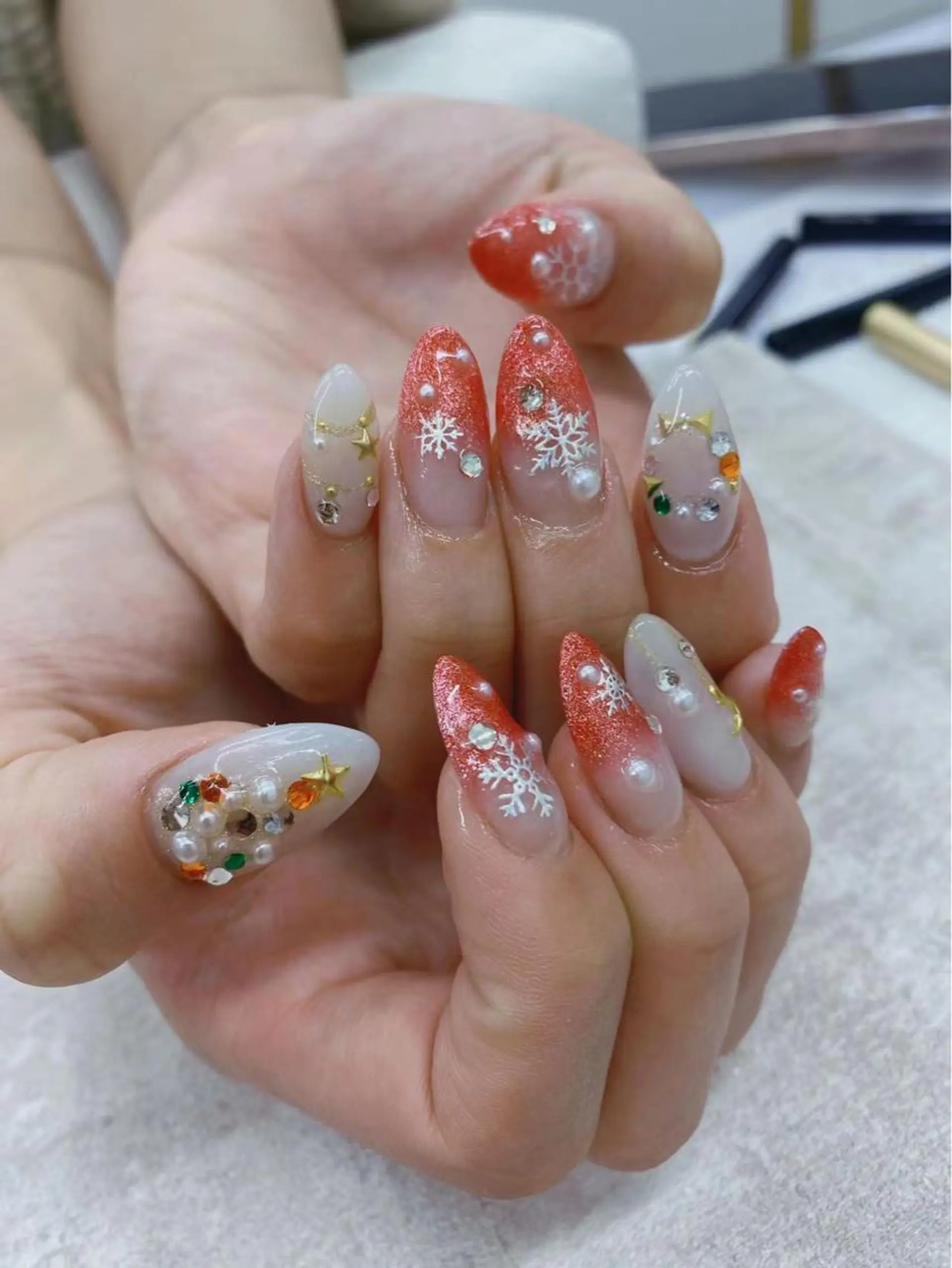 ネイル 持ち込み スカルプネイル Romine アイラッシュ&ネイルのマツエク・マツパデザイン