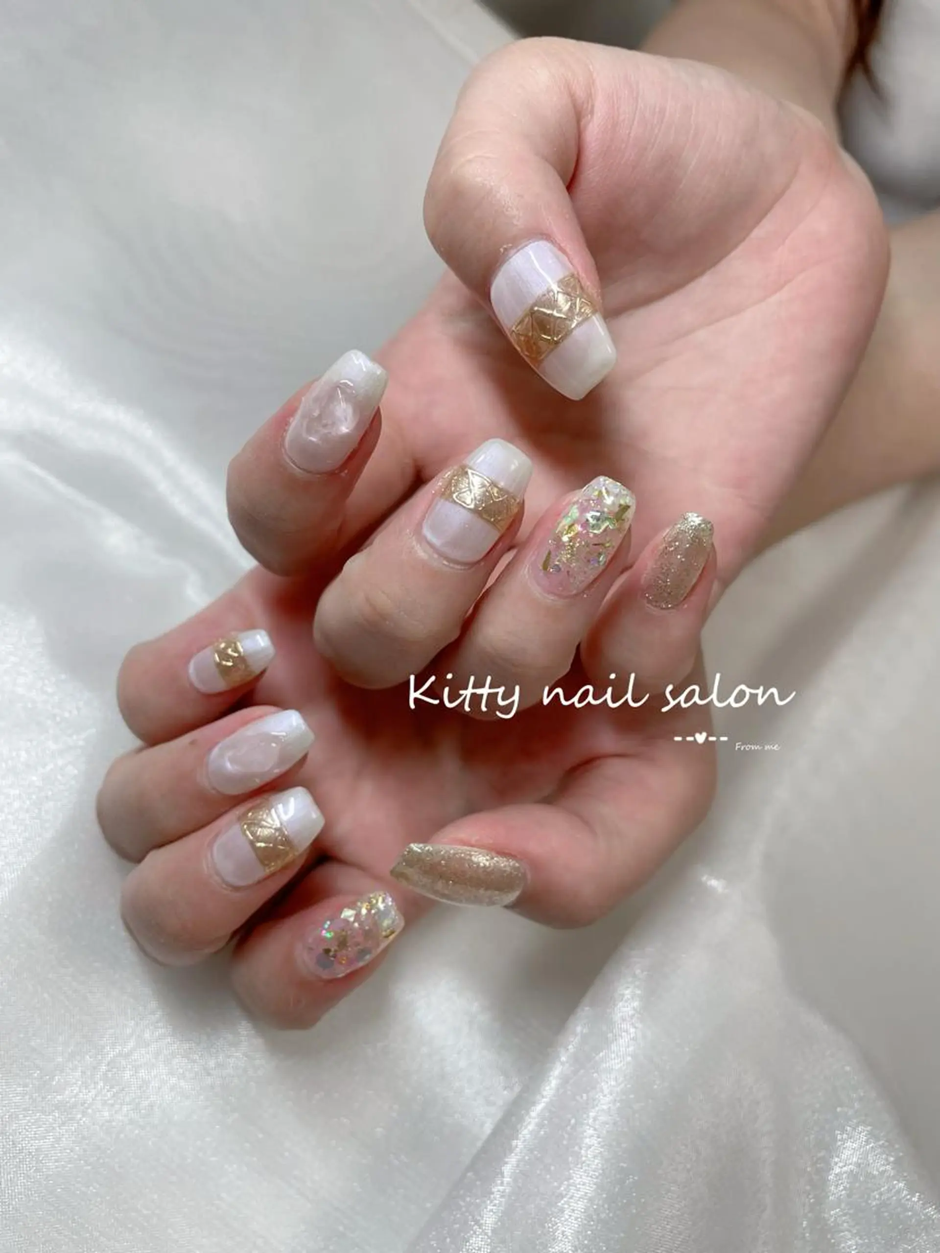 ネイル ハンドネイル kitty nail salonのネイルデザイン