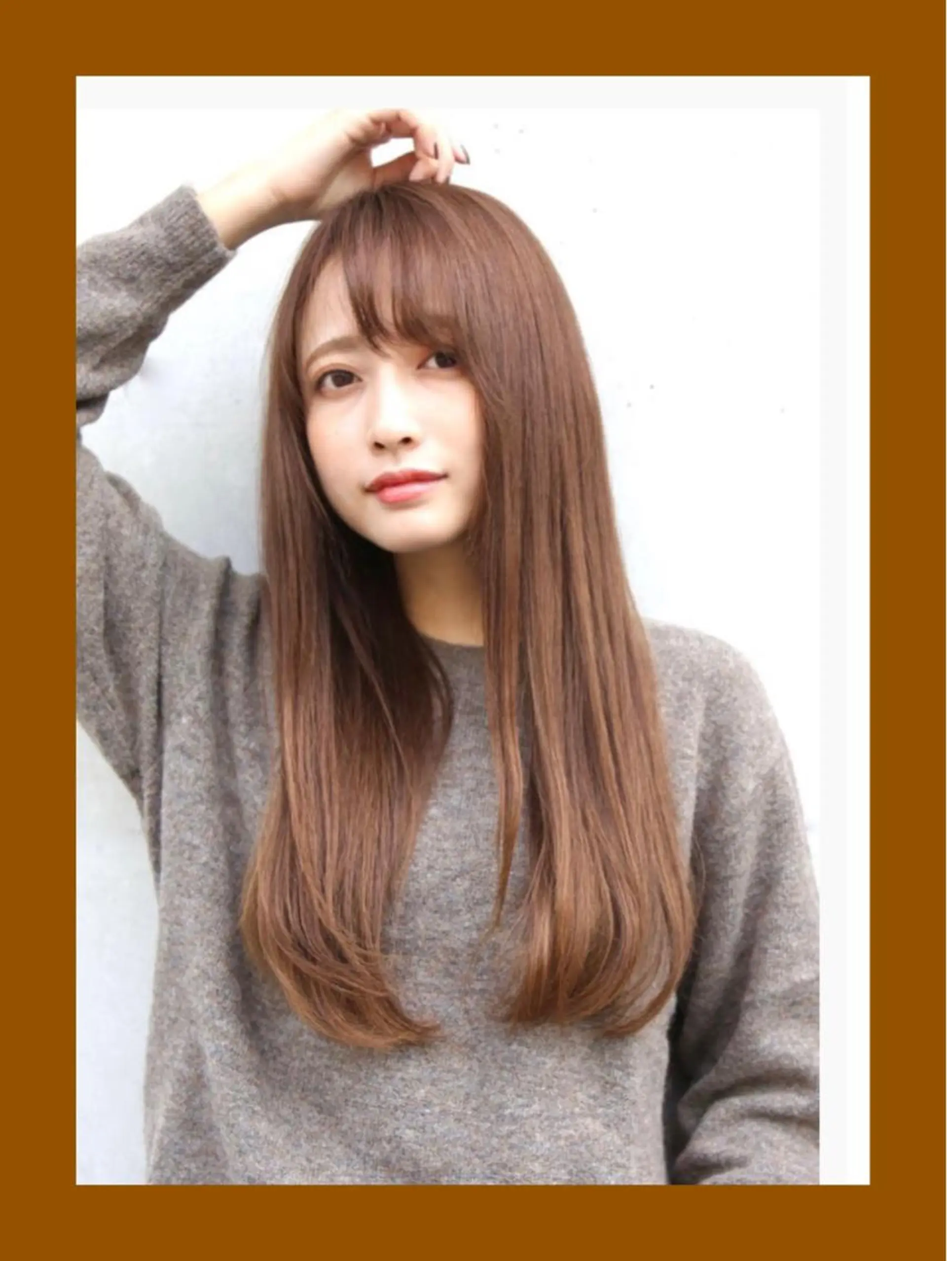 ロング カット ヘアカラー トリートメント SUNS by TRUNK所属・✄折橋 彩花🐶🍑のヘアスタイル