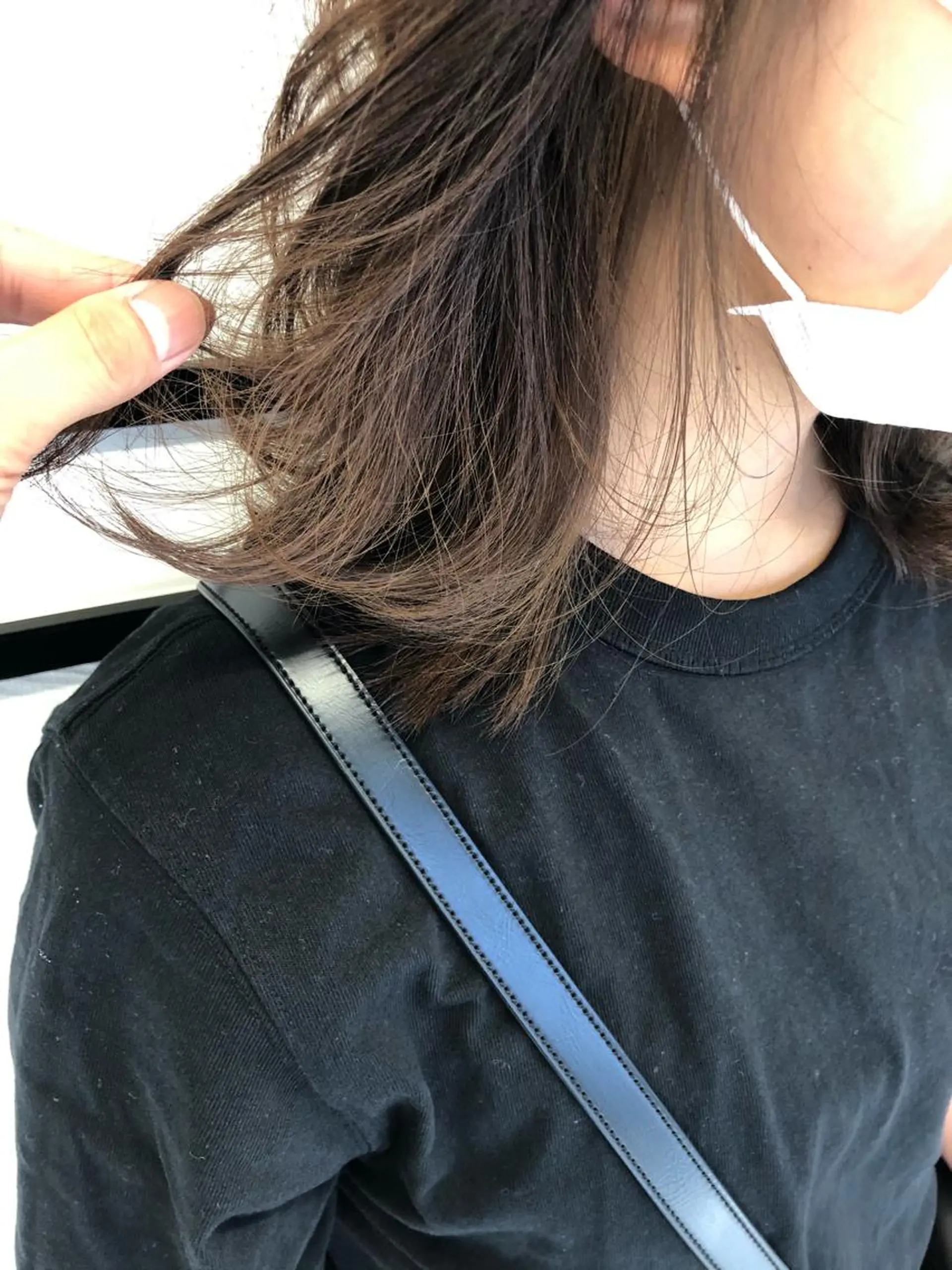 カラー インナーカラー レイヤーカット 早崎太生のヘアスタイル