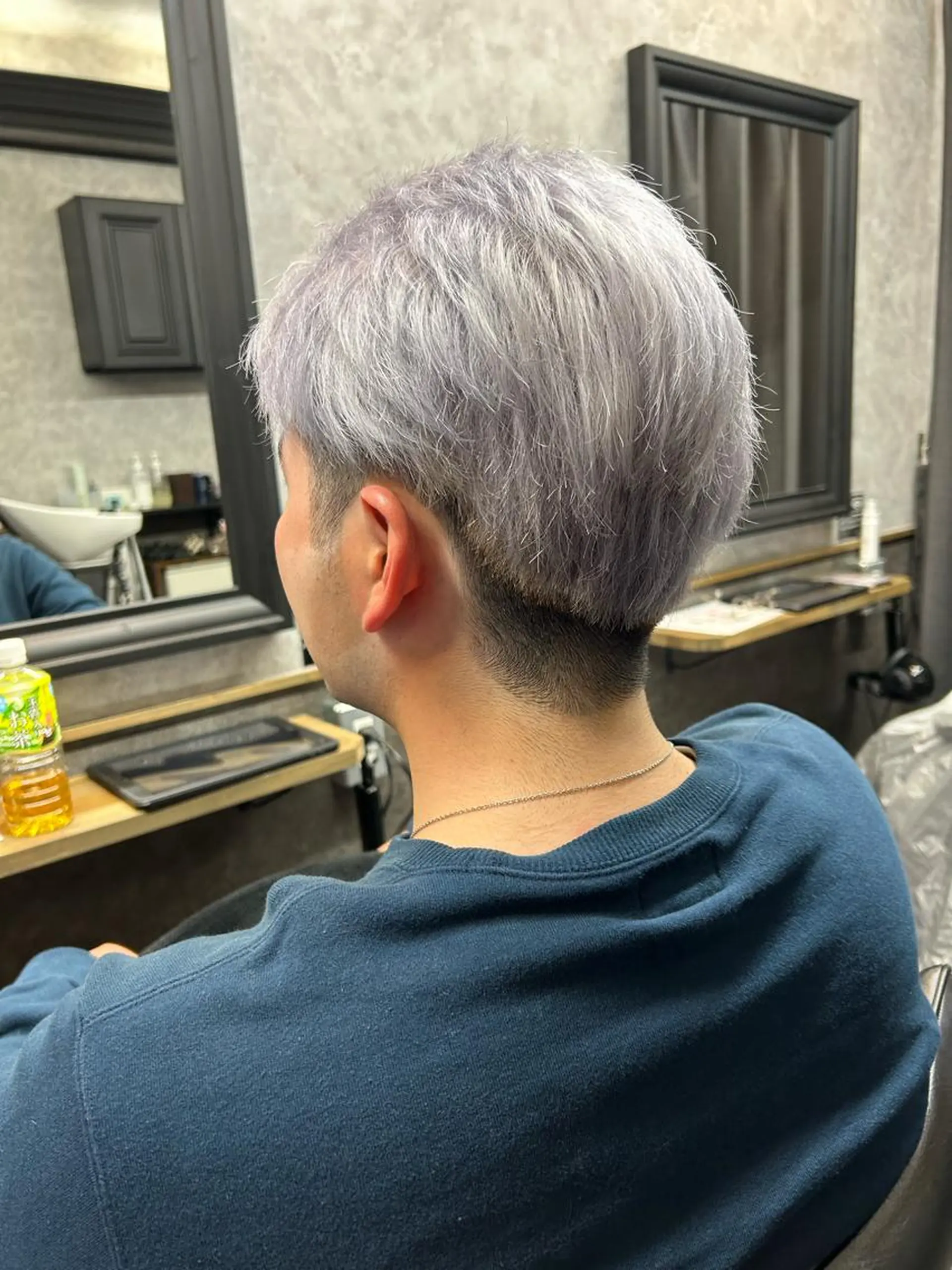 ショート カラー メンズ カット ヘアカラー 大和田 玲円/メンズ専門のヘアスタイル