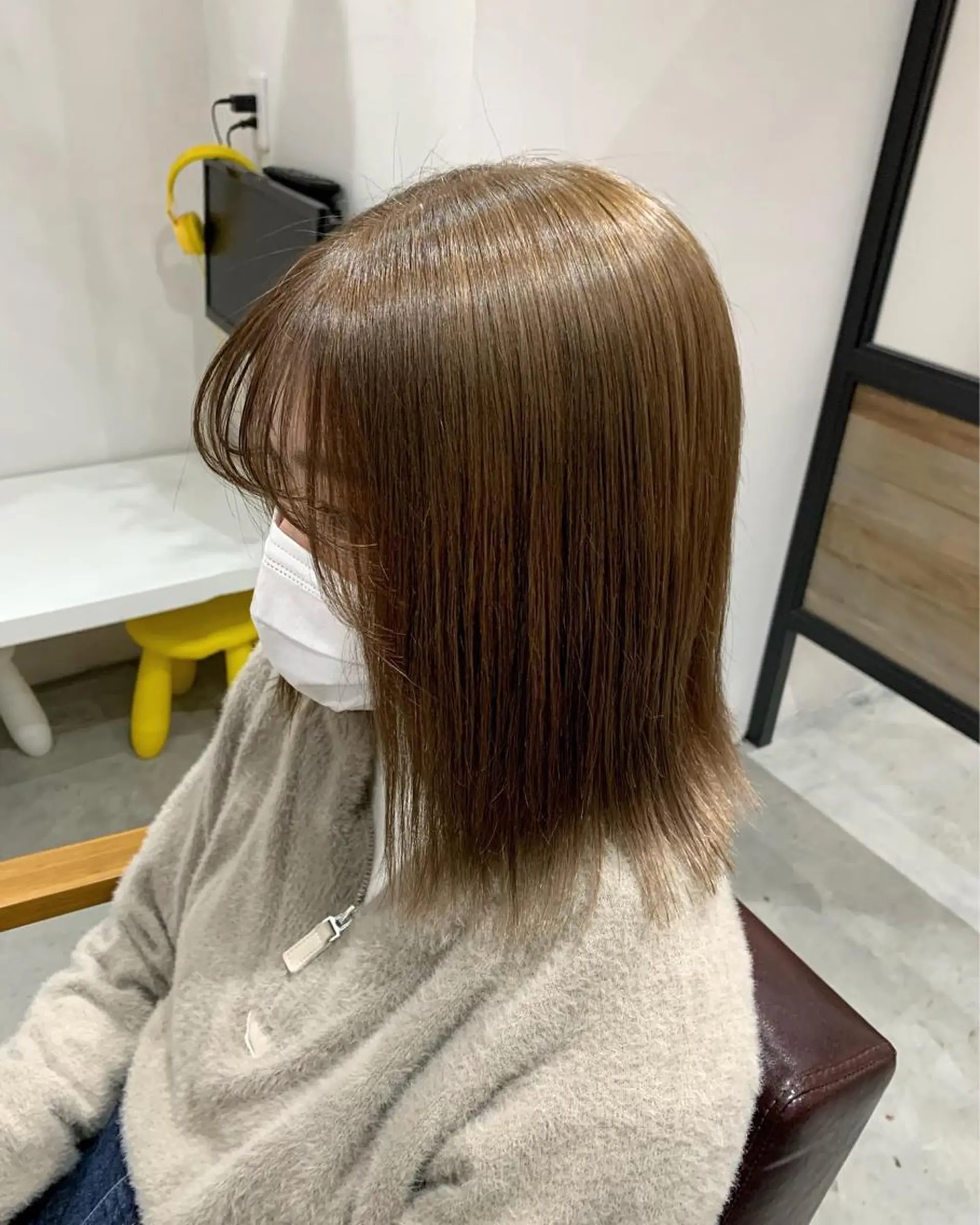 ミディアム ヘアカラー トリートメント LITTLE _KATOのヘアスタイル