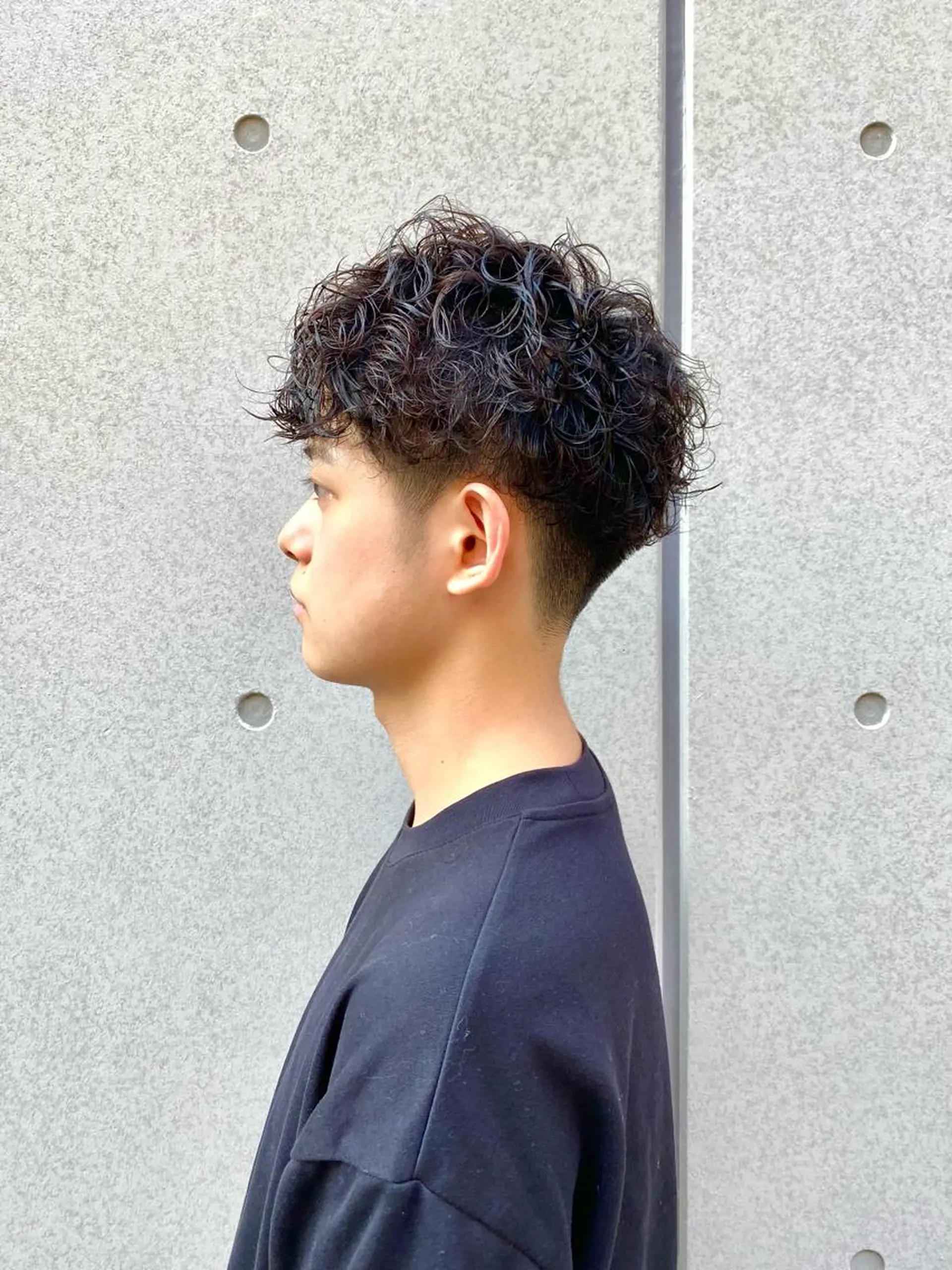 ショート パーマ メンズ メンズパーマ カット パーマ トリートメント SUNTOWN所属・KEN KENのヘアスタイル