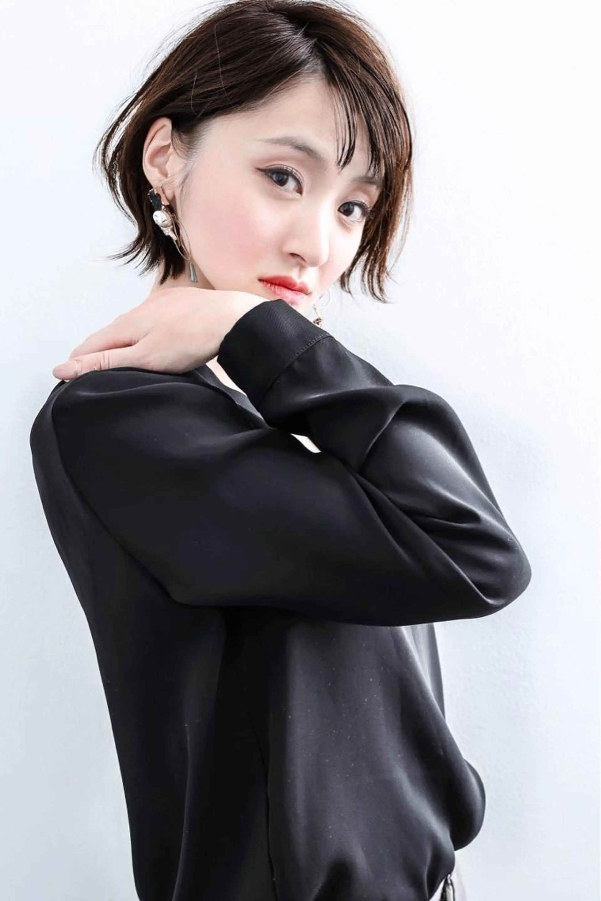 ショート カット ヘアカラー トリートメント Elsa エルサのヘアスタイル