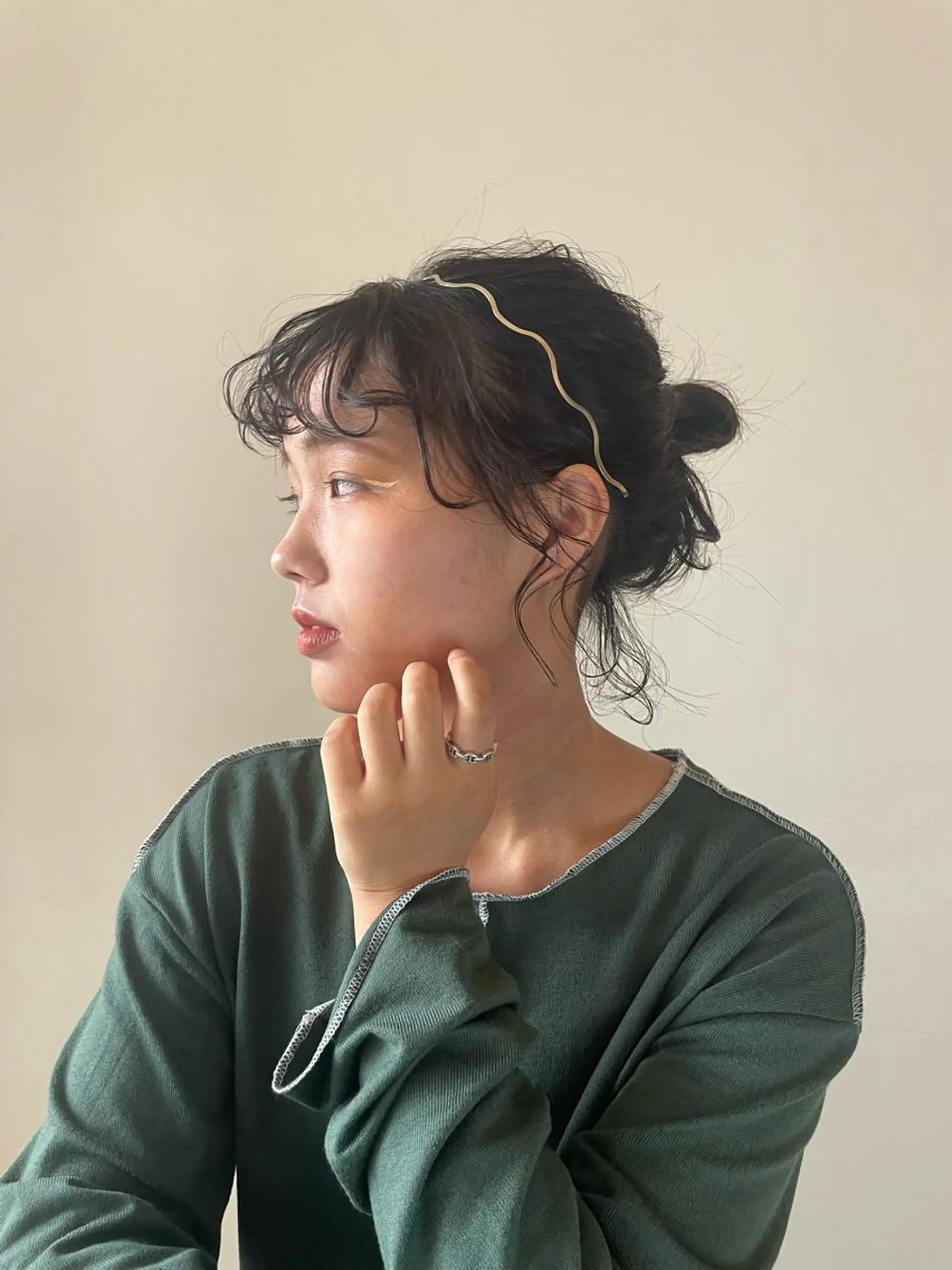 ミディアム パーマ/ボブ/ ヘルシーカラー/風花のヘアスタイル