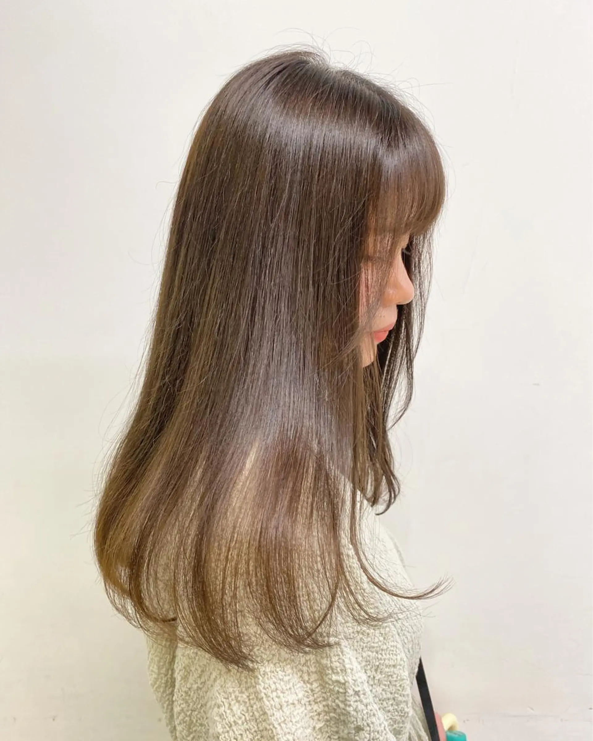 ロング カラー ヘアアレンジ 🌷FUKA🌷 まろやかハイトーンのヘアスタイル