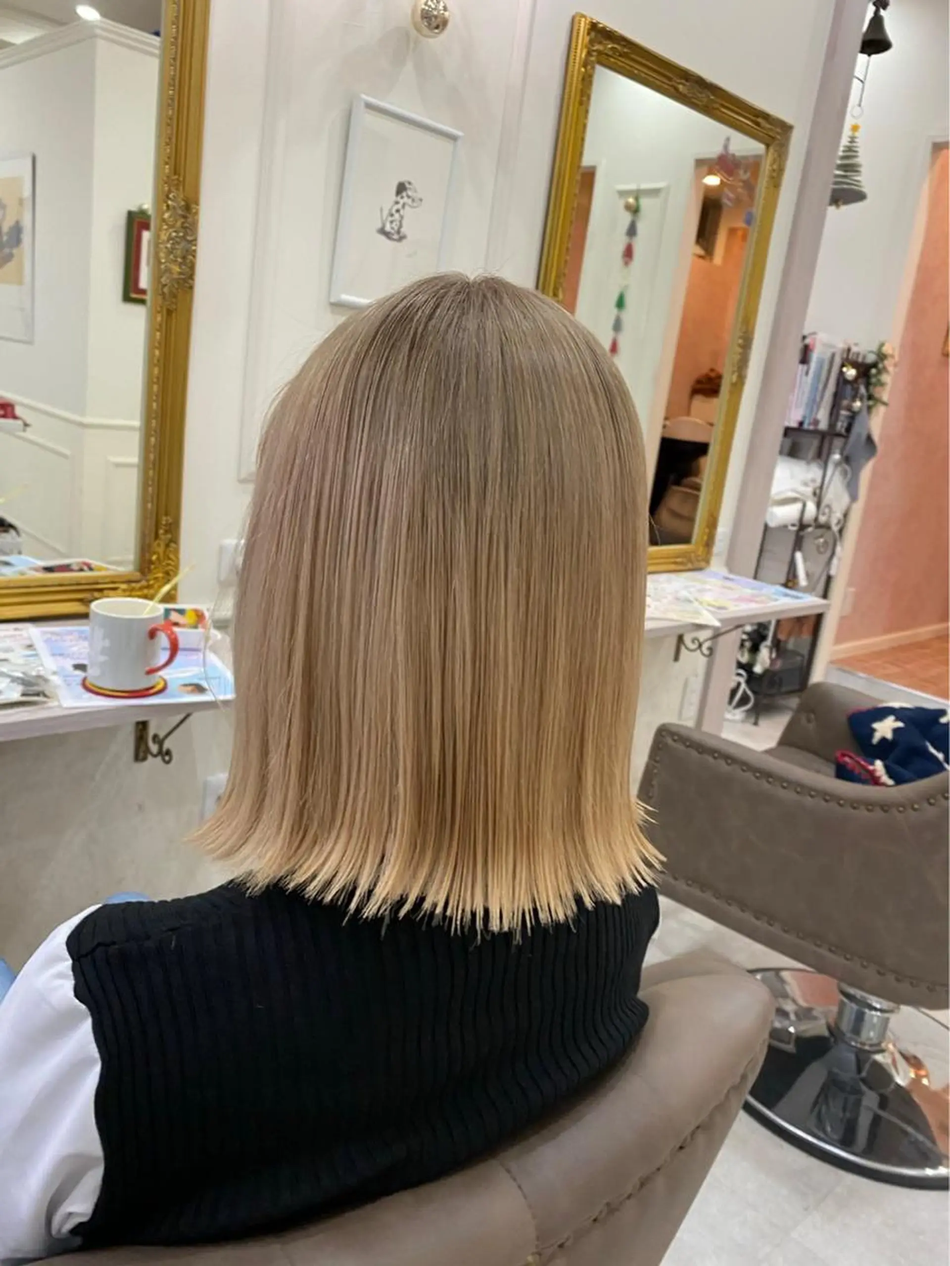 ショート カラー ブリーチ ダブルカラー Sail【セイル】所属・喜多 涼のヘアスタイル