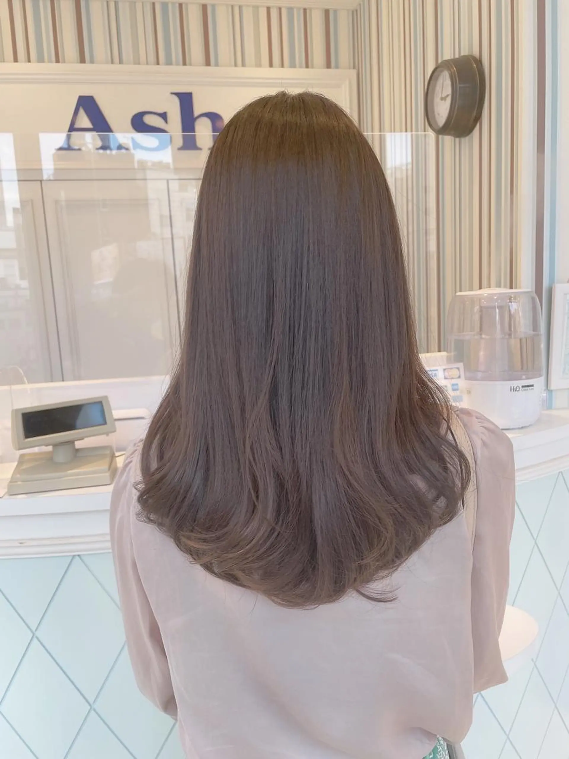 ロング カット 縮毛矯正 トリートメント 💗ブリーチなし 垢抜け💗徳井はやとのヘアスタイル