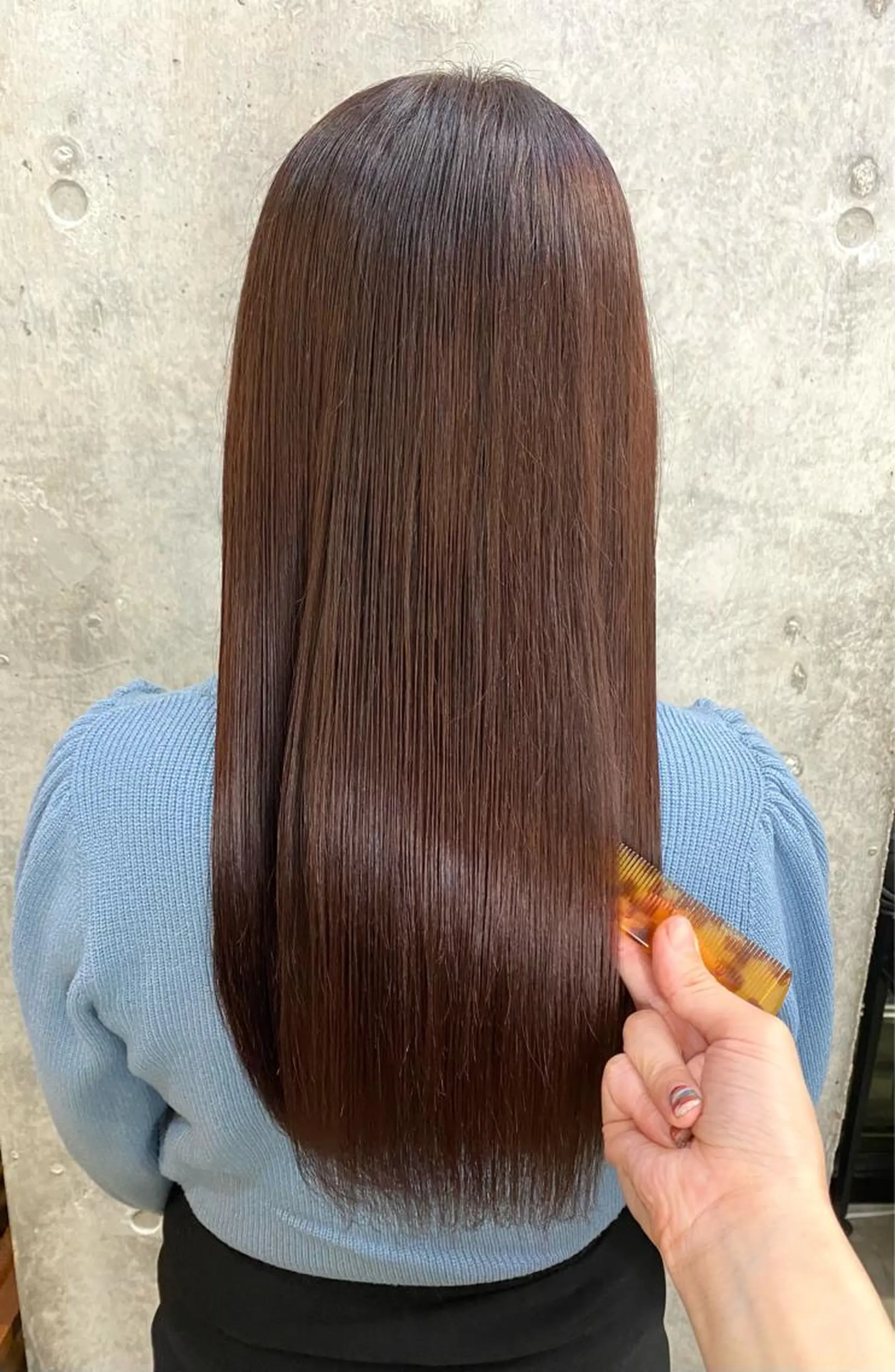 ロング ❣️髪質改善特化❣️ カモアオイのヘアスタイル