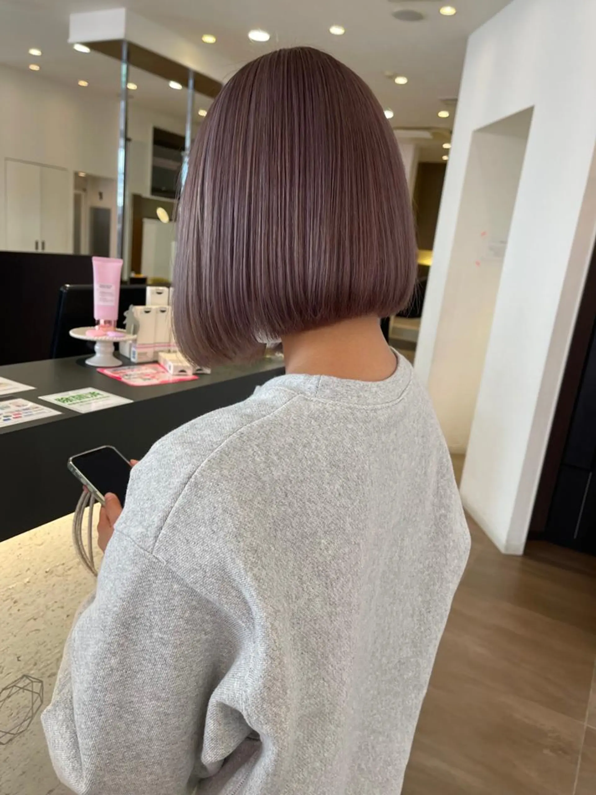ショート カラー カット ヘアカラー MARLE 今里店のヘアスタイル