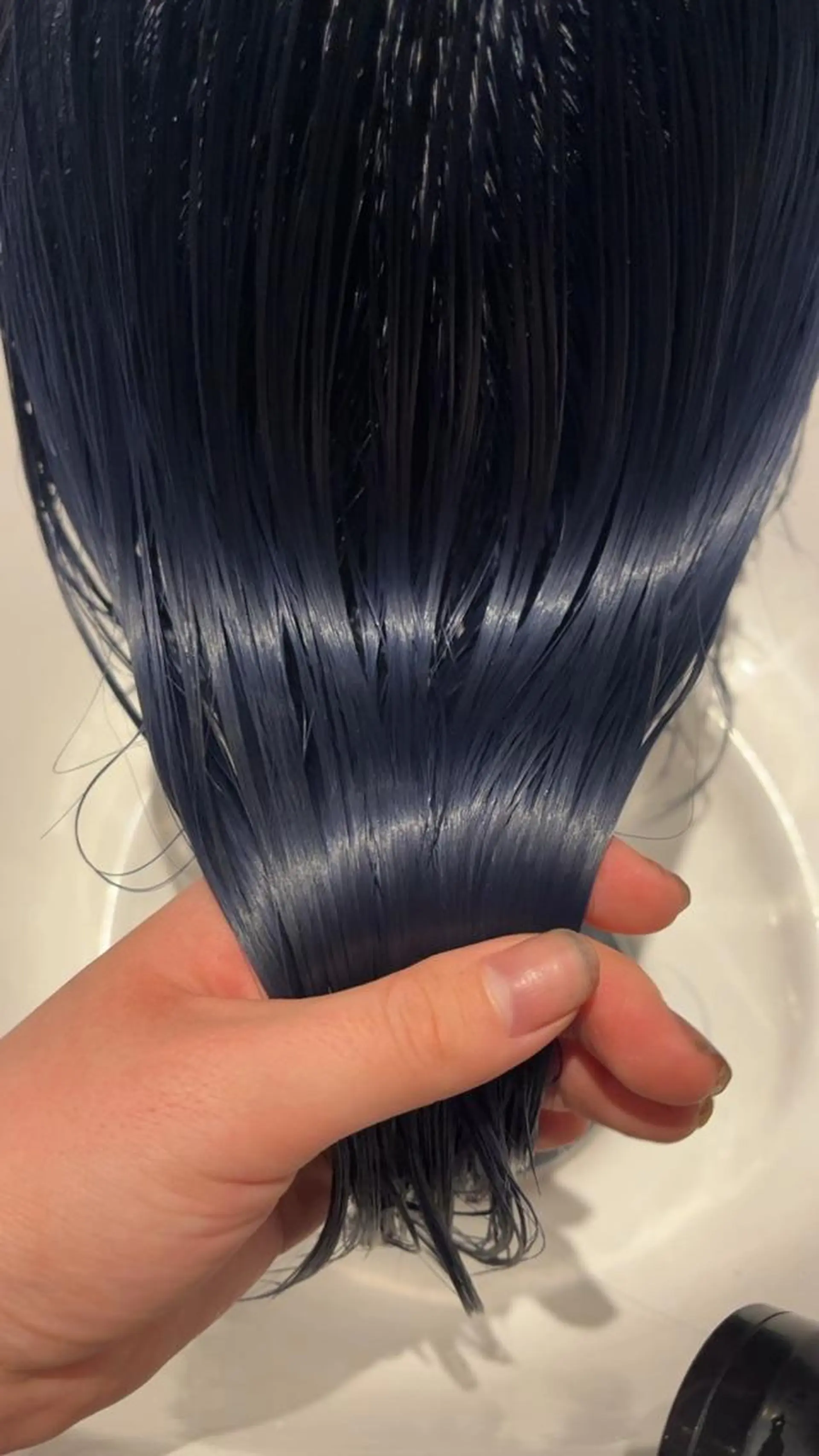 カラー ブルーカラー ブルーラベンダー ラベンダーカラー yuuna/ ハッシュカット🎀のヘアスタイル