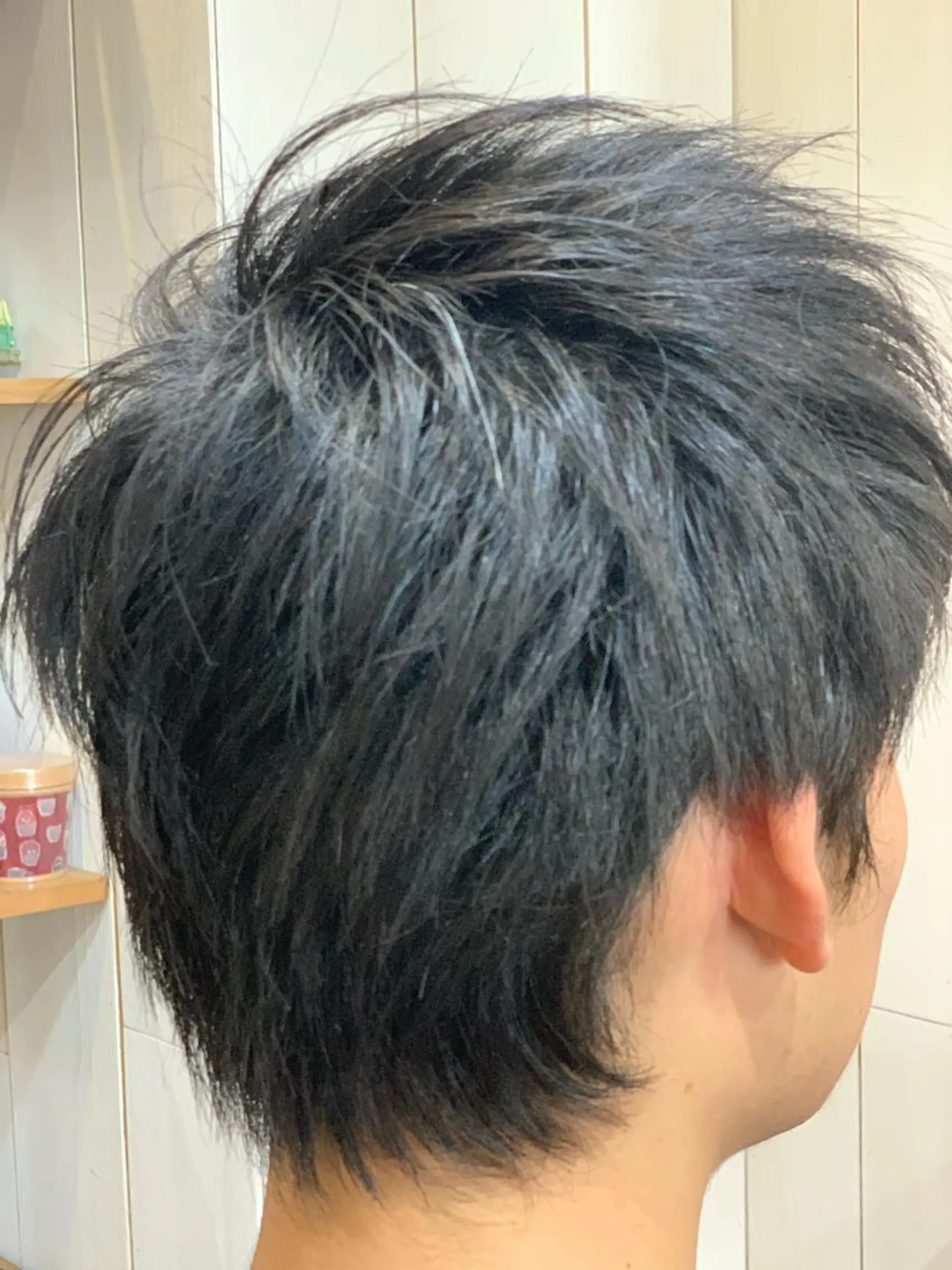ショート カット パーマ 前井 正人のヘアスタイル