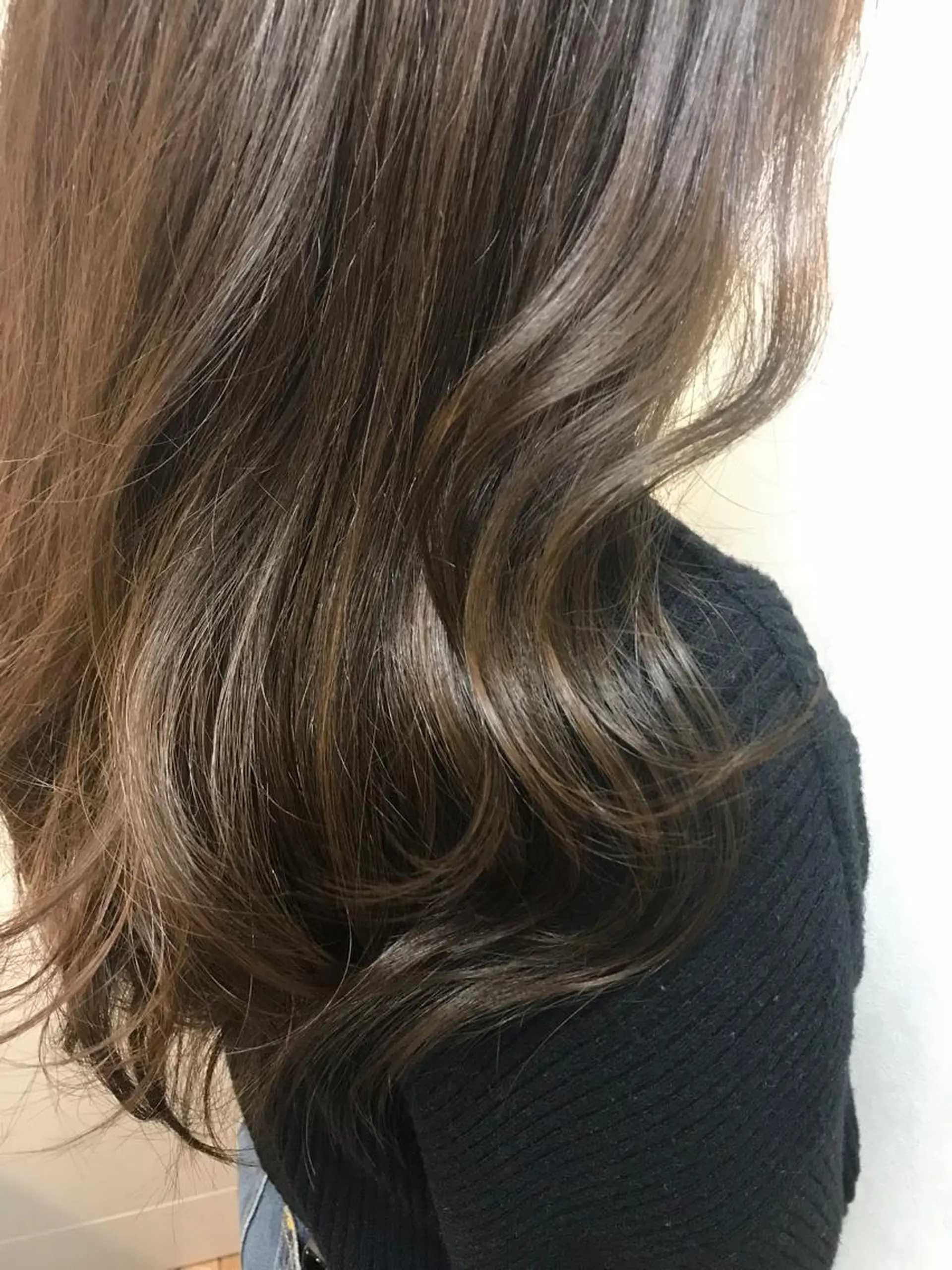 ロング カラー カット ヘアカラー トップスタイリスト 藤原 純のヘアスタイル