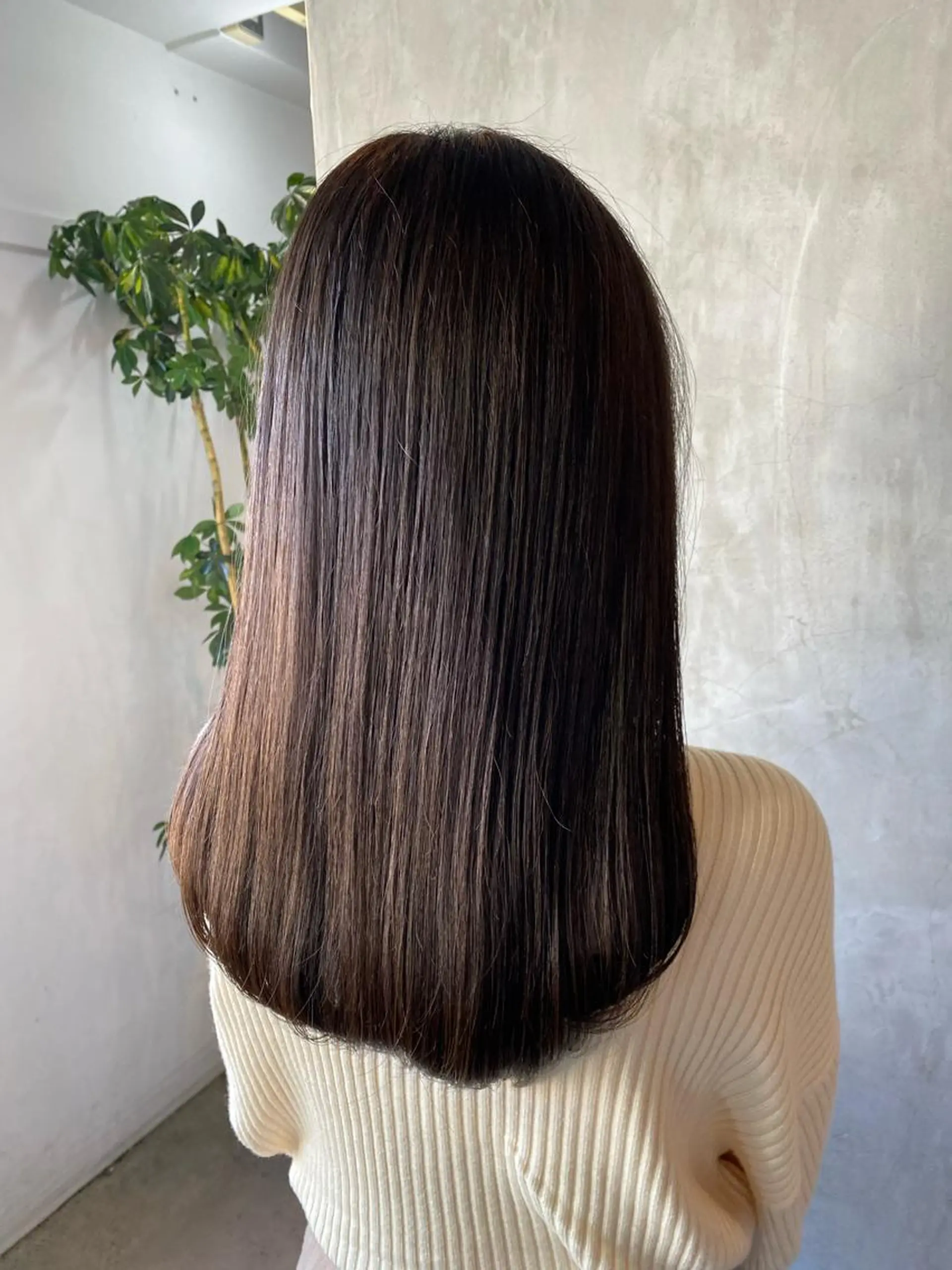 ロング 【縮毛矯正髪質改善】 中山健太のヘアスタイル