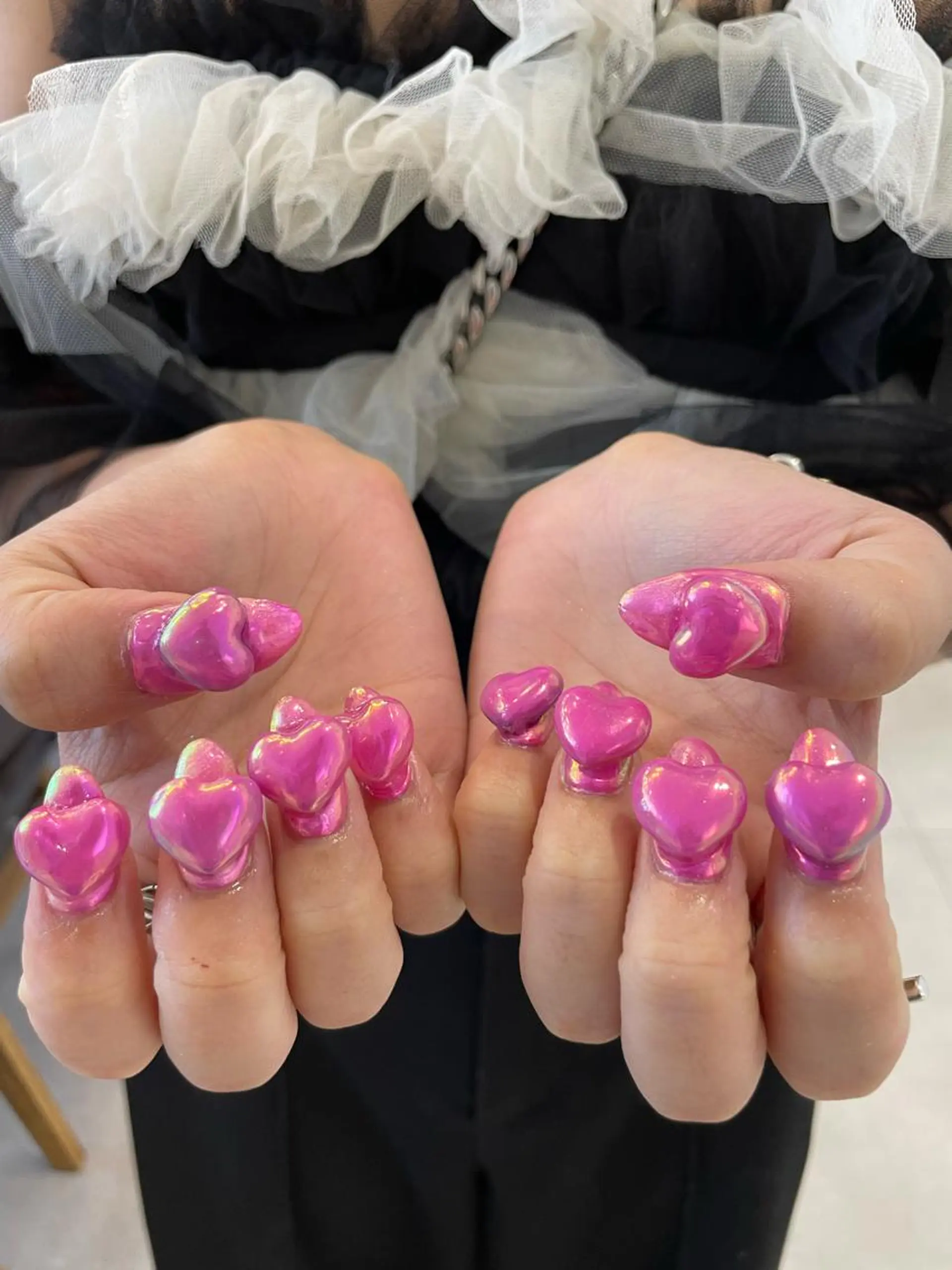 ネイル スカルプネイル ハンドネイル hair&nail ☯️アイリ☯️のネイルデザイン