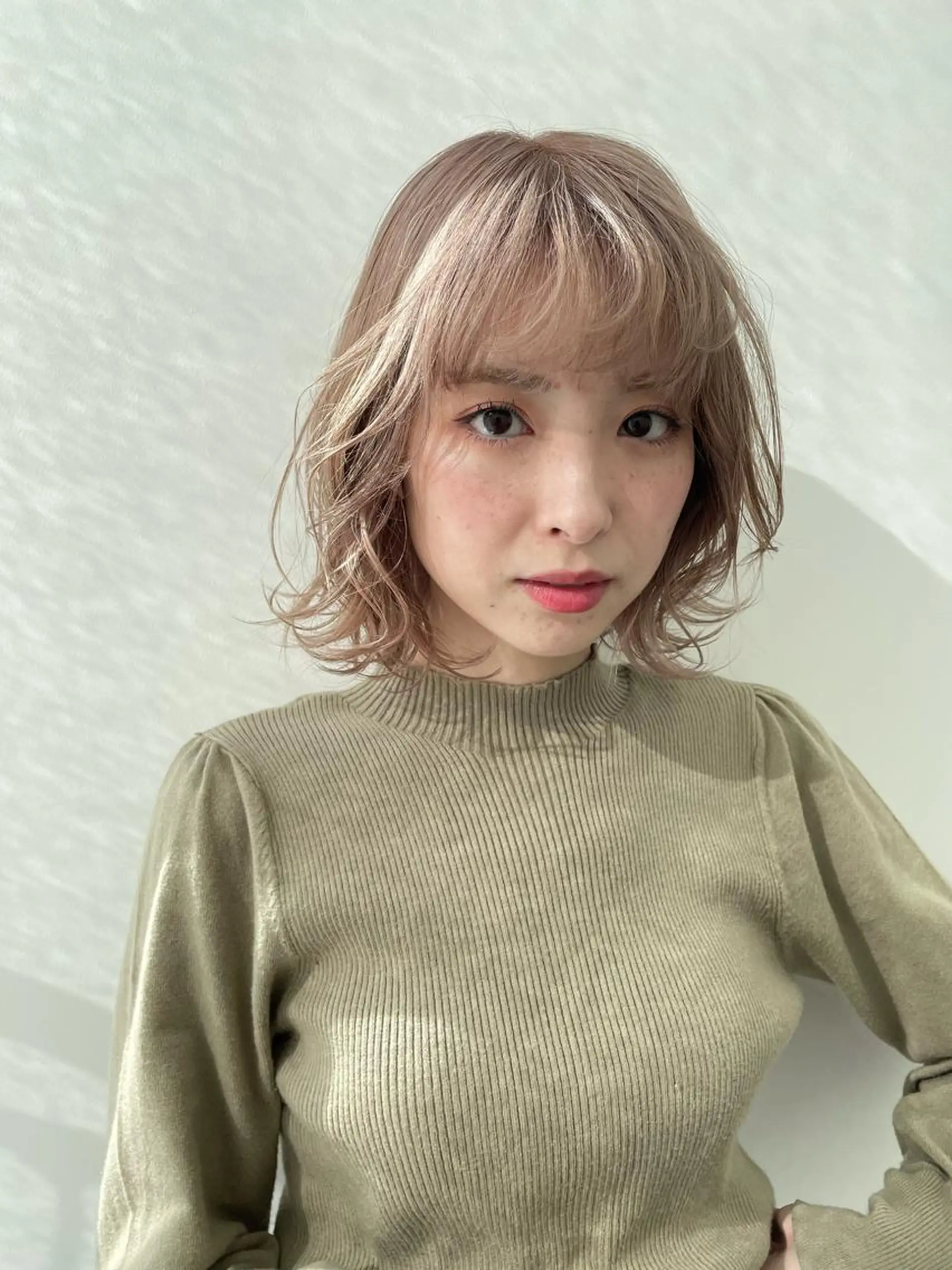 ショート miyu ハイトーン/レイヤーのヘアスタイル