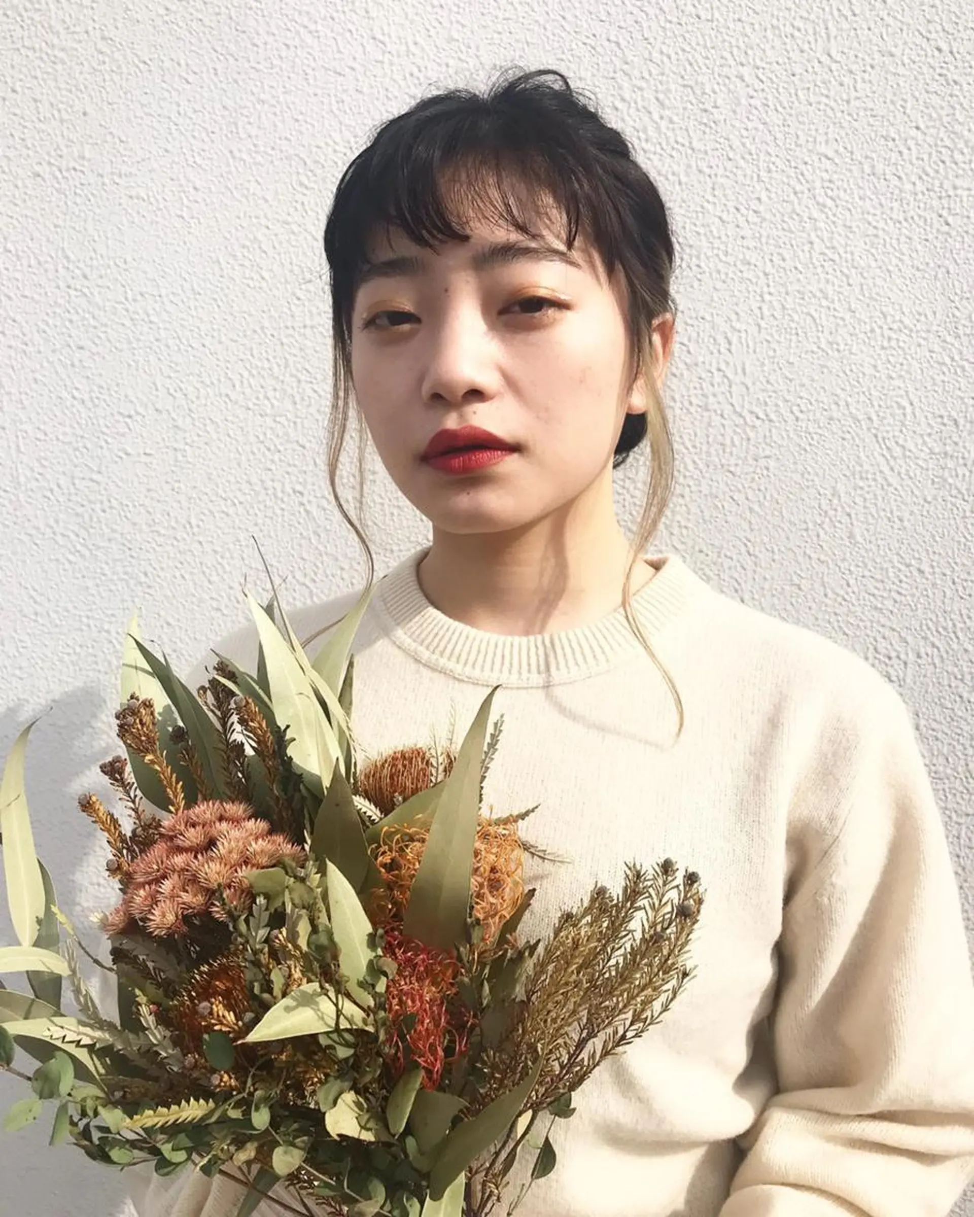 セミロング 🥛洒落髪小顔cut なら龍崎🥛のヘアスタイル