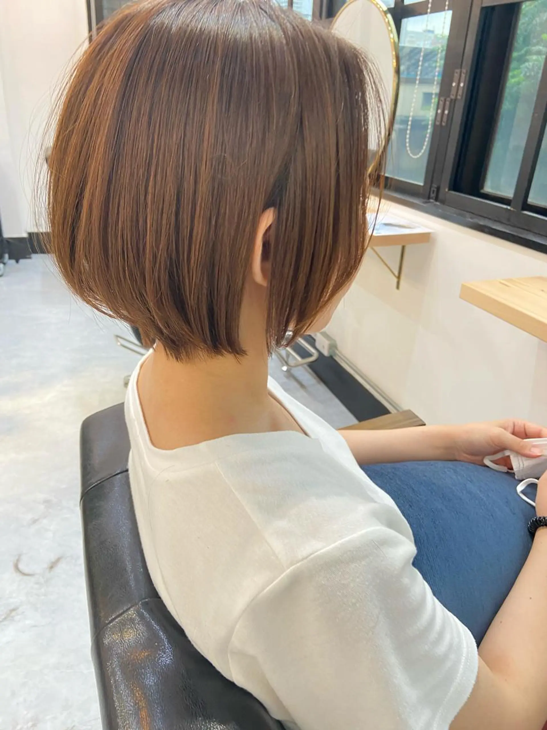 ショート ヘアアレンジ カット トリートメント 田中 あやなのヘアスタイル