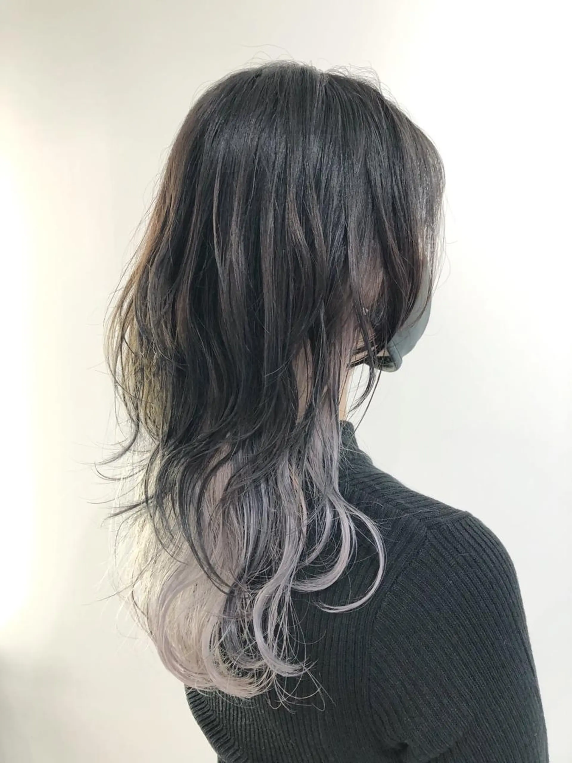 ロング カラー ヘアアレンジ GRAND OMOTESANDOのヘアスタイル