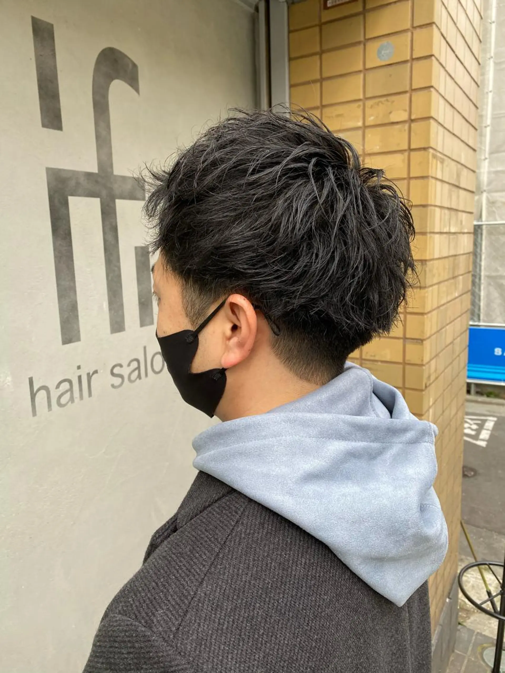 ショート メンズ メンズショート ショートヘア カット ヘアカラー パーマ トリートメント ヘッドスパ 久保亮太 /大人ショートのヘアスタイル