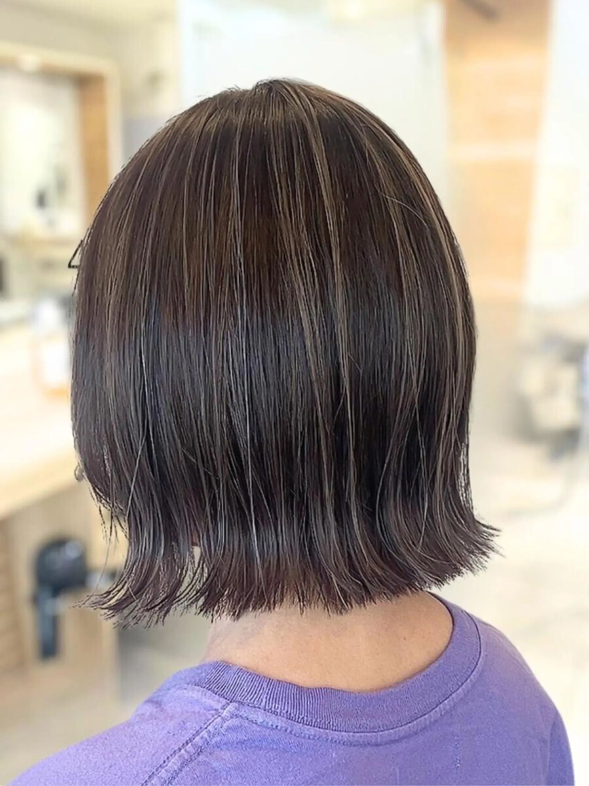 ミディアム カット ヘアカラー トリートメント 谷内 涼太のヘアスタイル