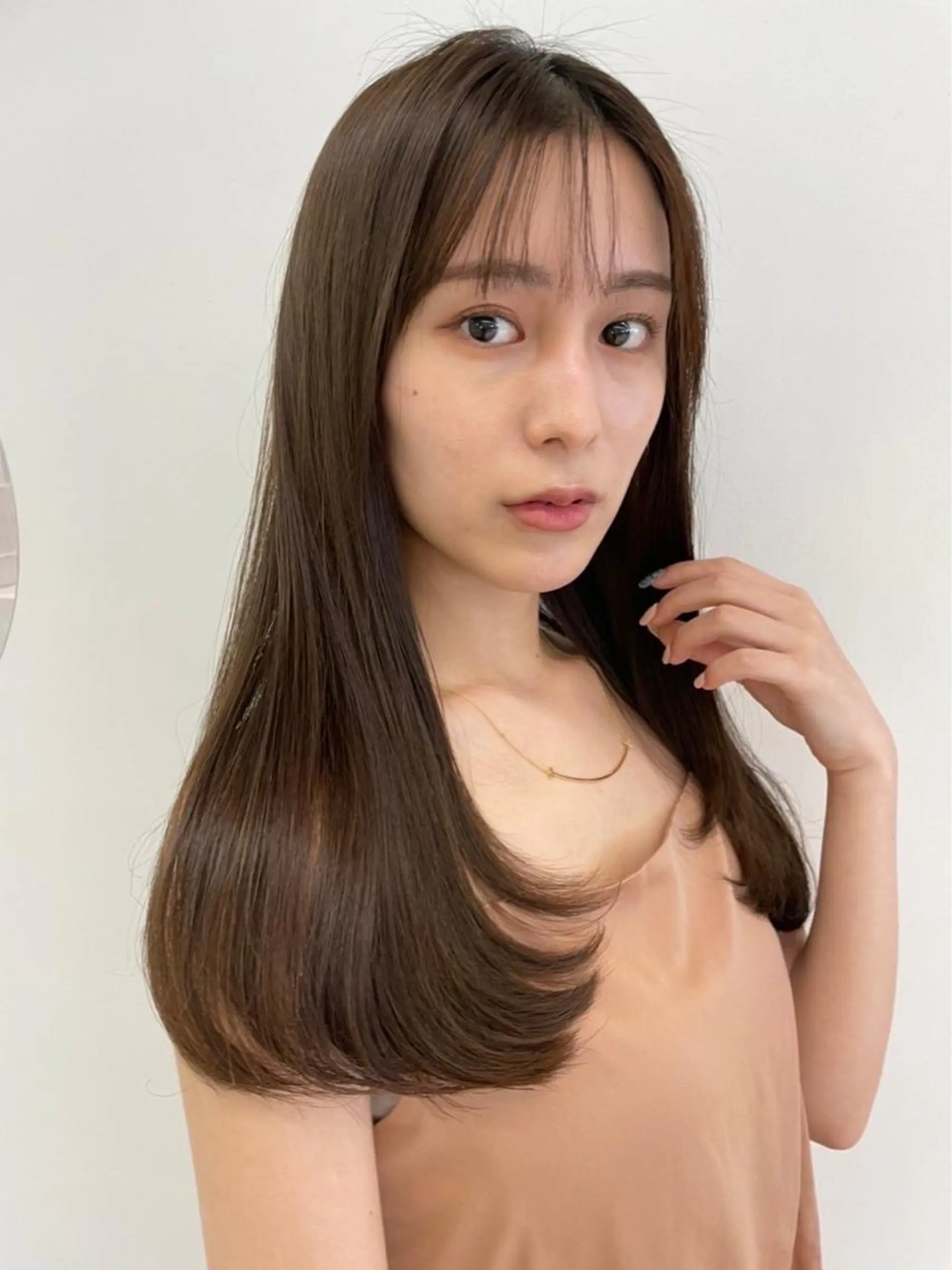 ロング カラー haruka 遥歌のヘアスタイル