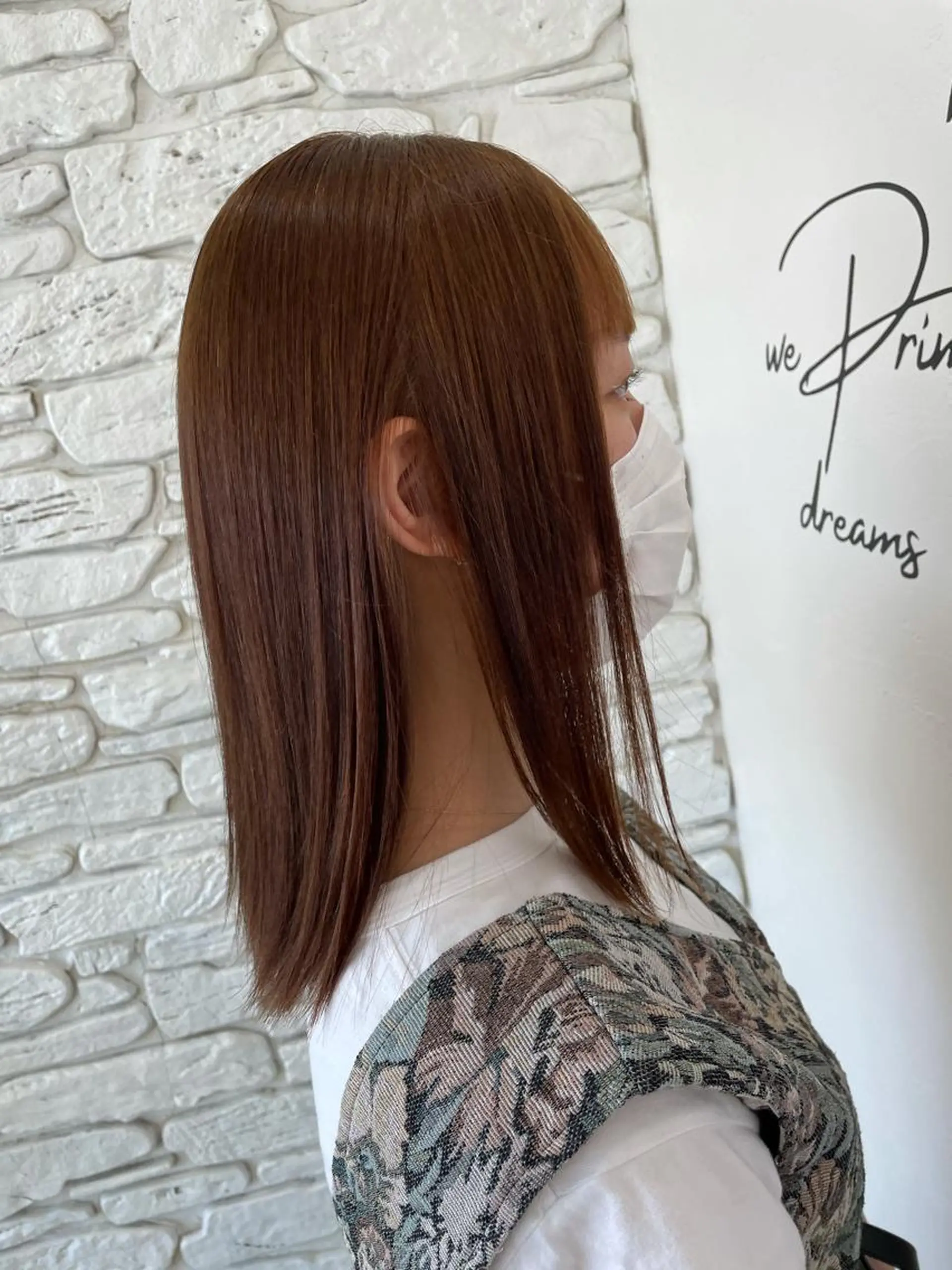 パーマ 縮毛矯正 加藤 菜々香のヘアスタイル