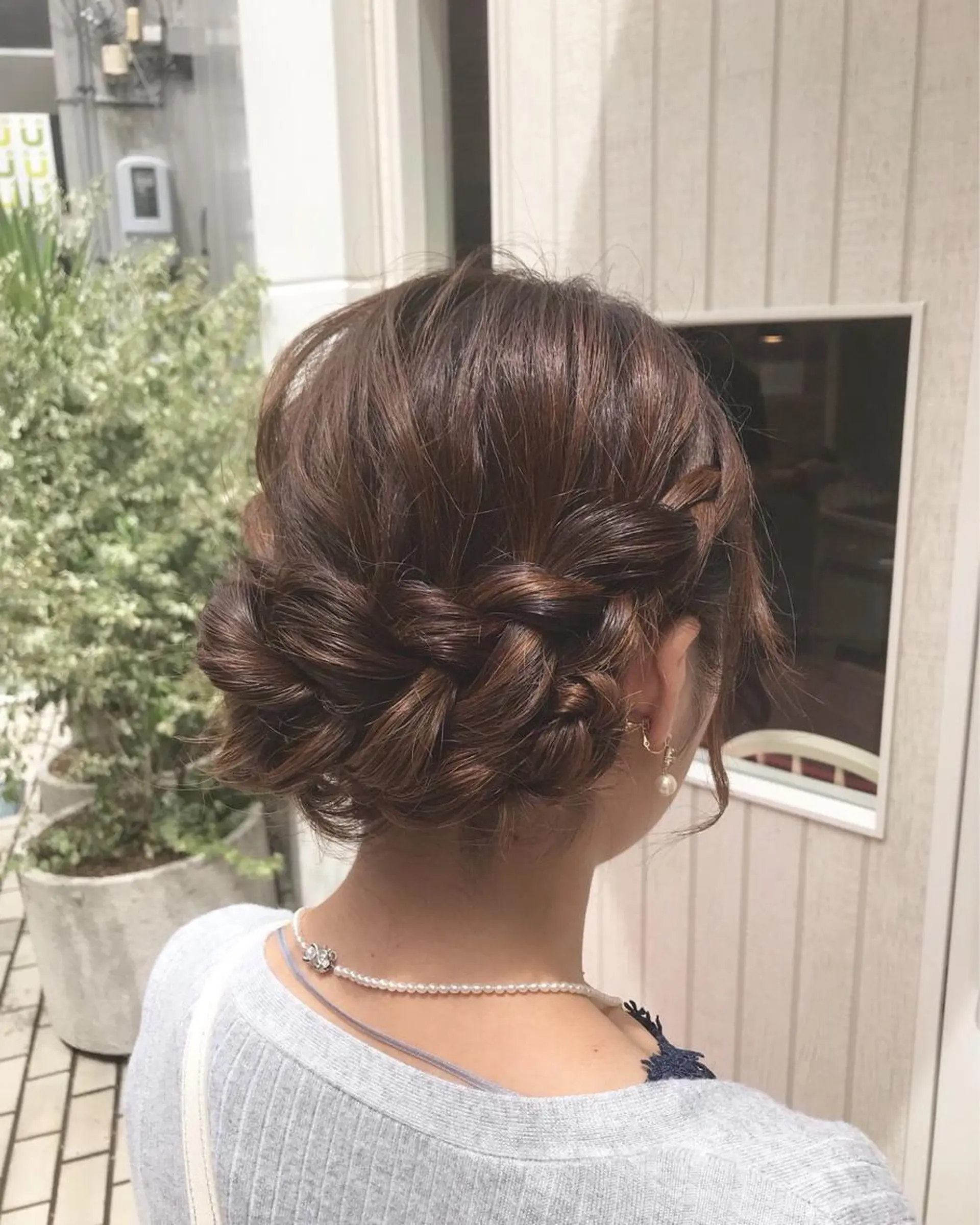 ミディアム ヘアアレンジ 💈Blanco💈 カラー&ケア🌈のヘアスタイル