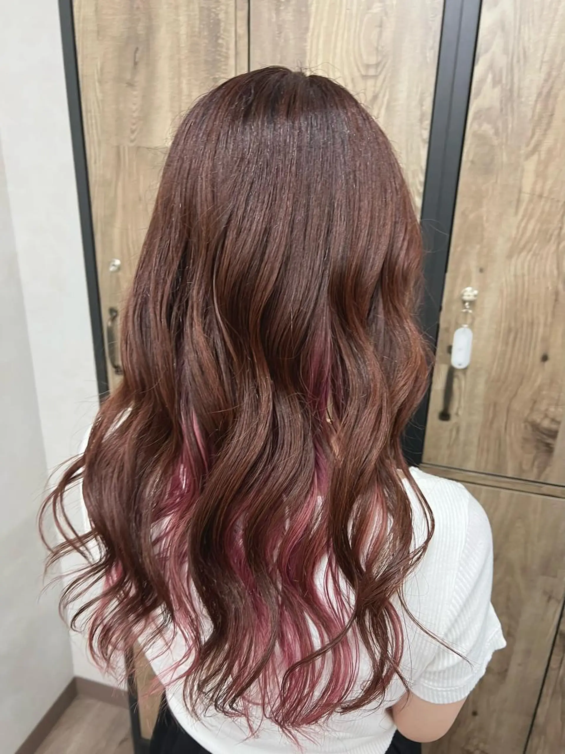 カラー バレイヤージュ ブリーチ ケアブリーチ ダブルカラー イヤリングカラー 🌷かわばた めい🌷のヘアスタイル