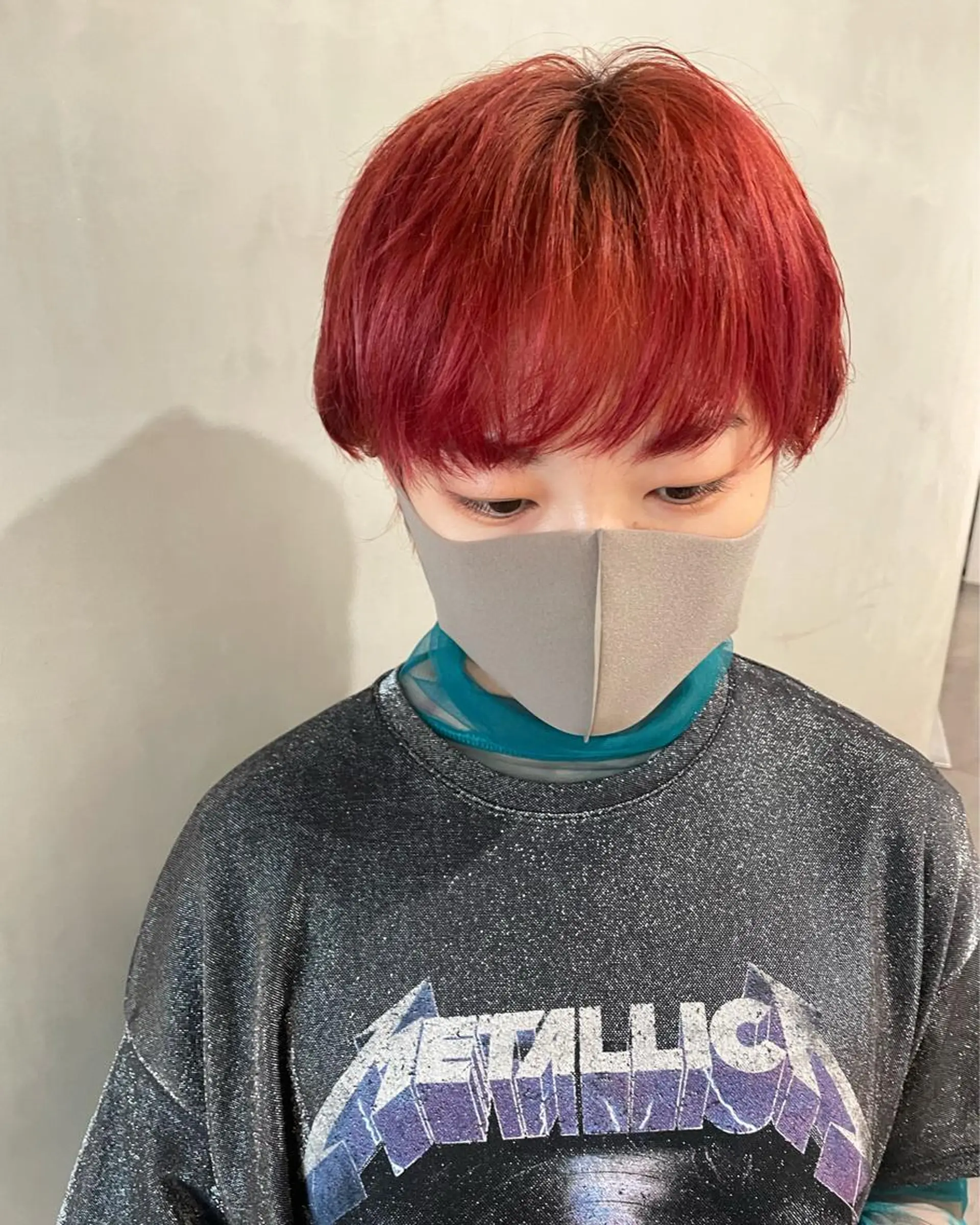 ショート カラー カット ヘアカラー トリートメント 優 作のヘアスタイル