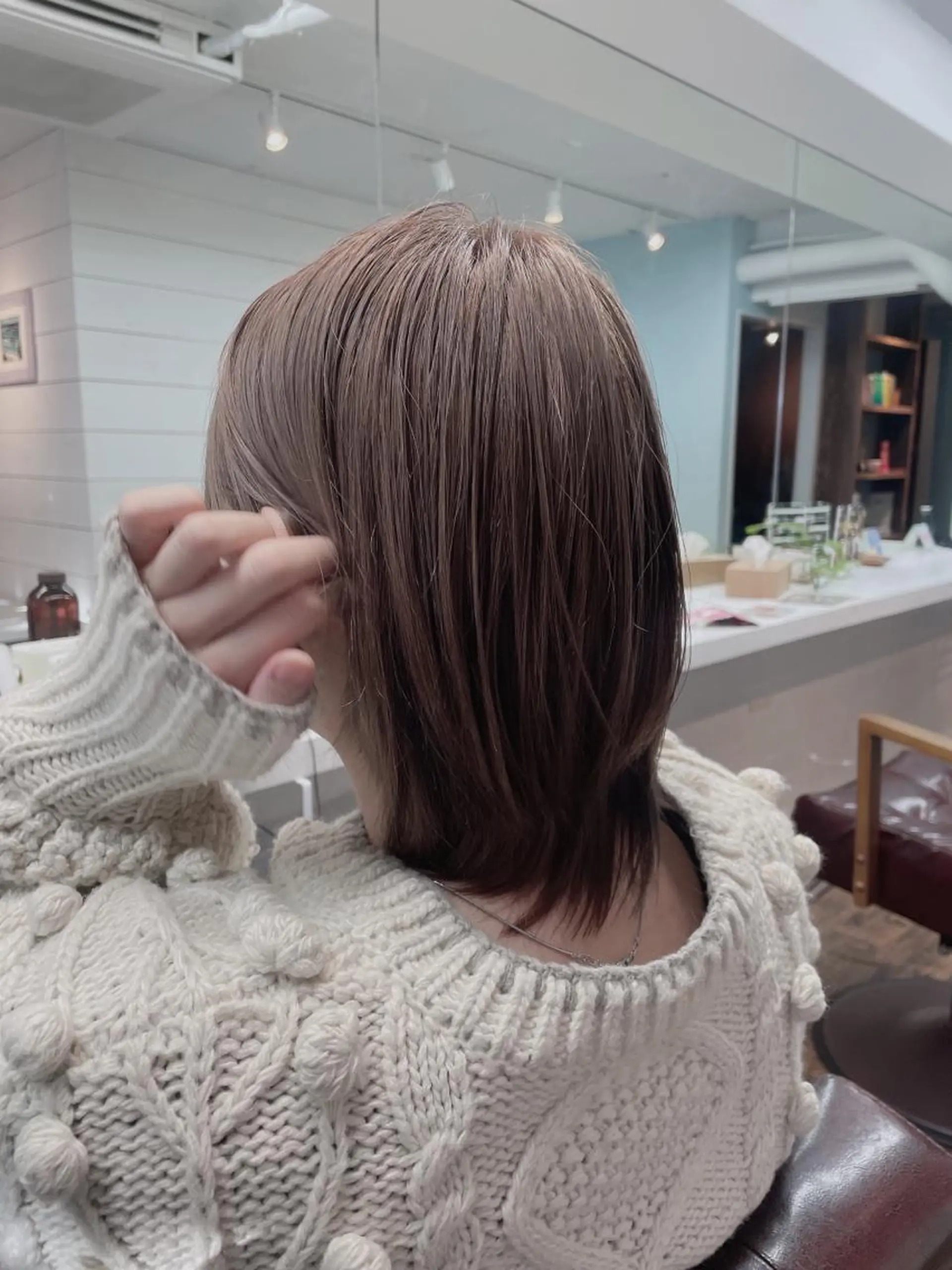 ショート salowin 原宿店所属・髪質改善ULTOWA 縮毛矯正モリムラのヘアスタイル