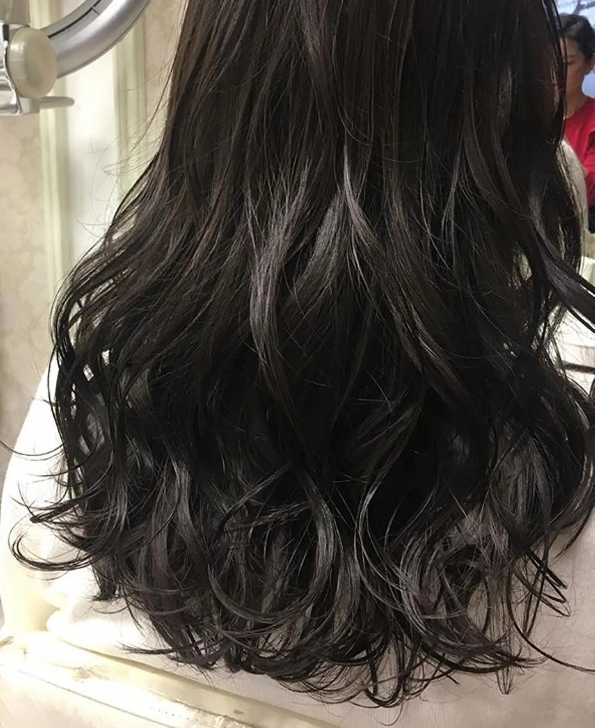 ロング 依田 寿美子のヘアスタイル
