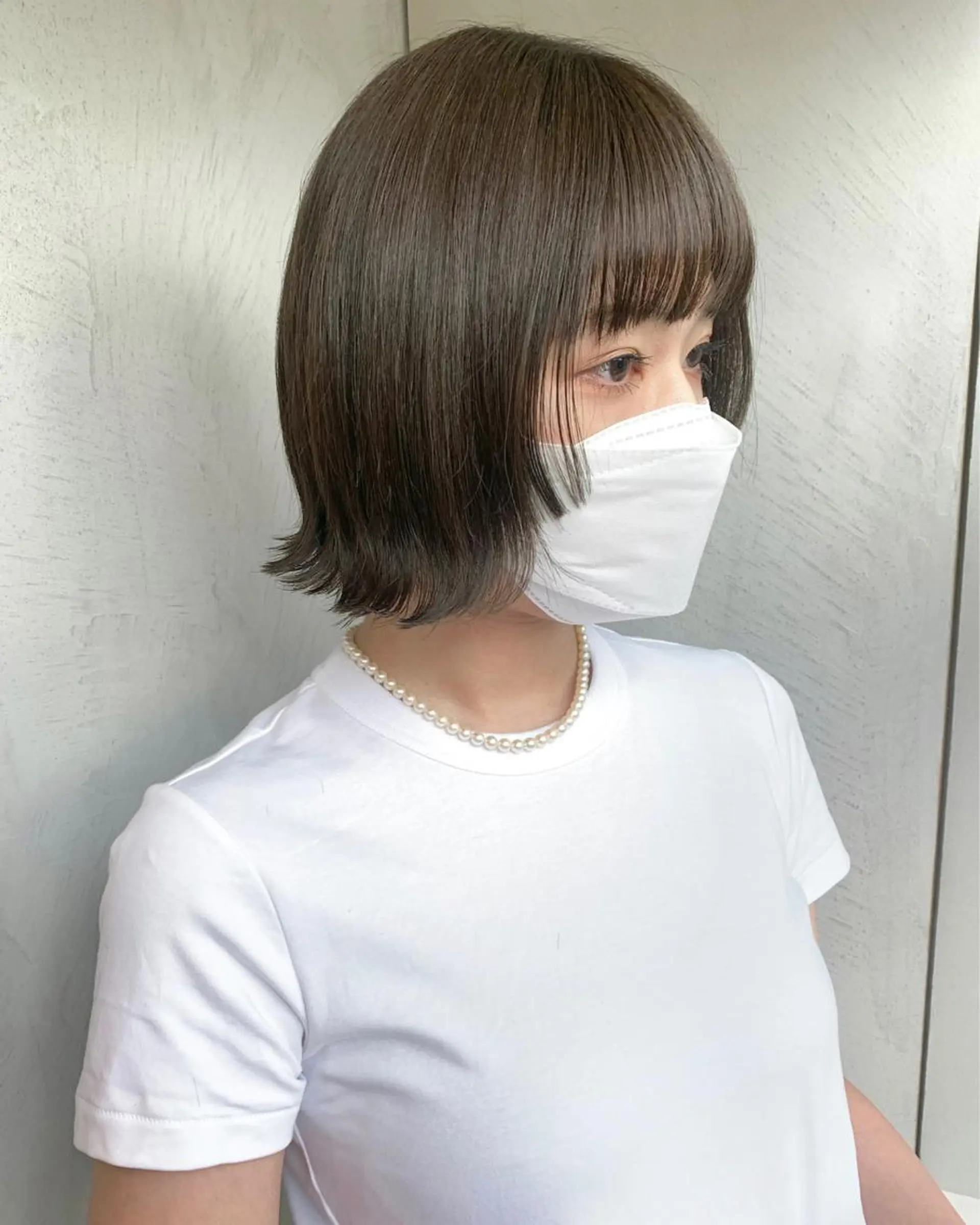 ショート カラー 顔周りカット minami🪷 暖色カラーのヘアスタイル