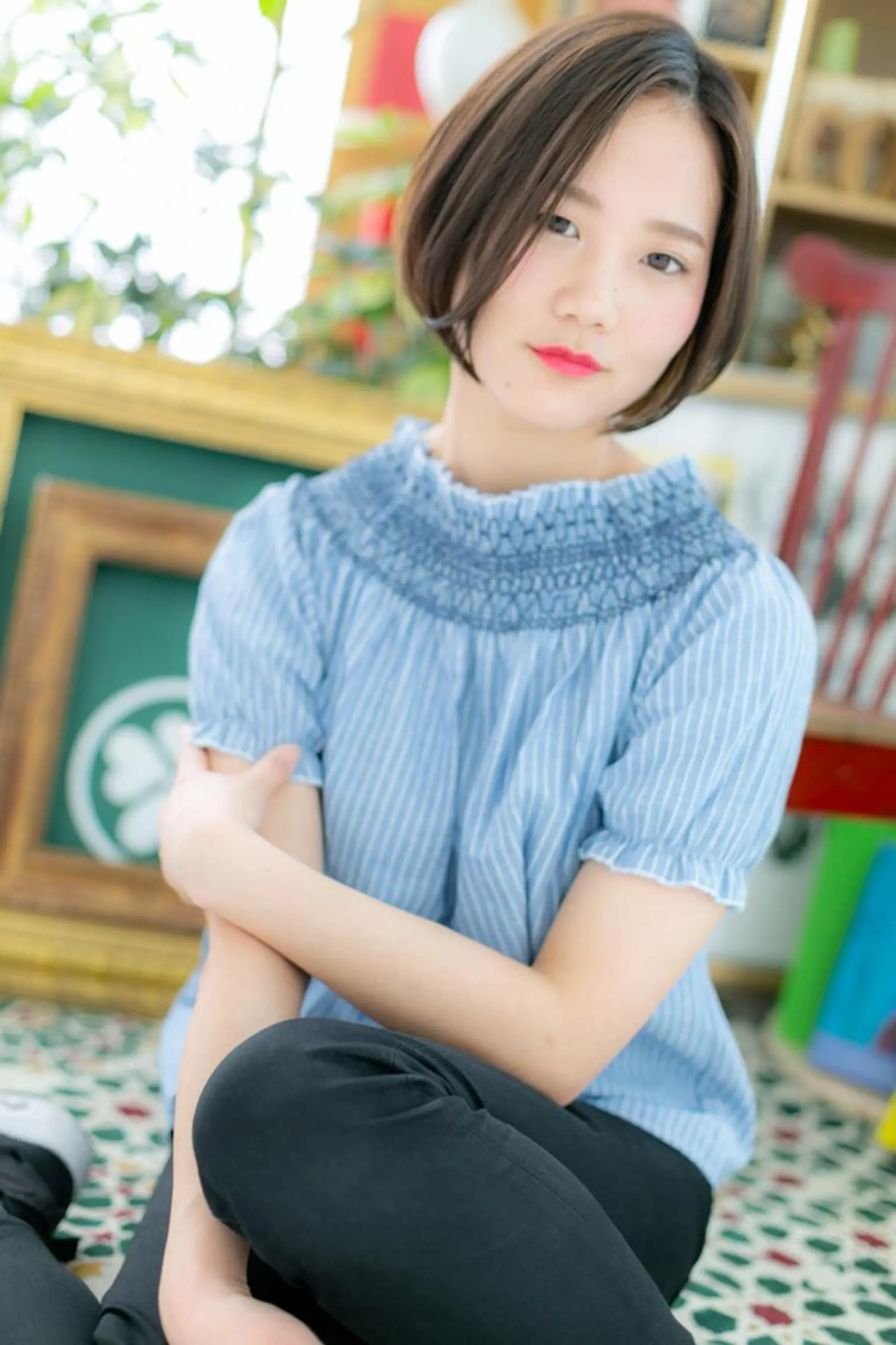 ショート 小顔カット得意🌟 岩渕麻由のヘアスタイル