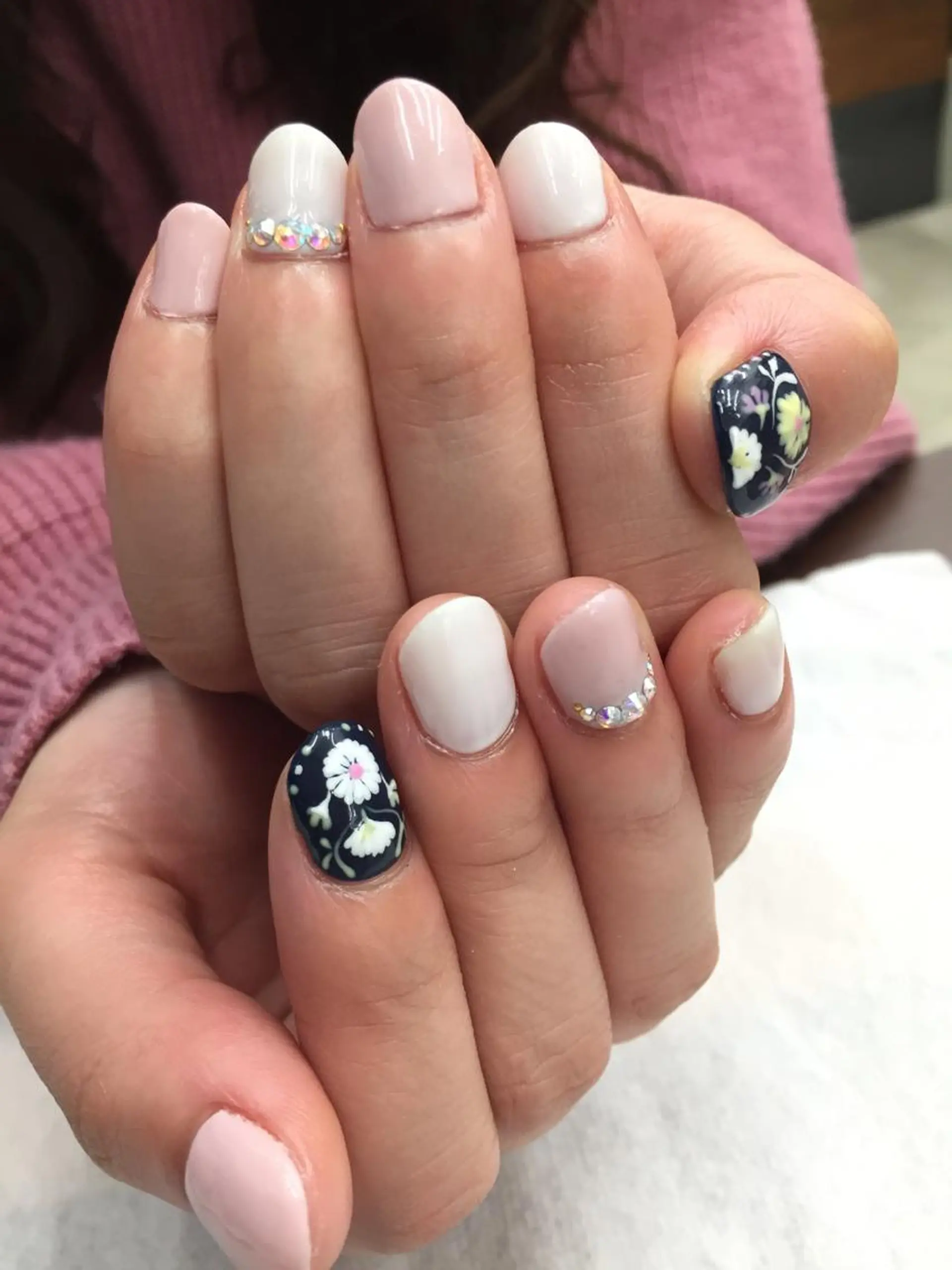 ネイル ワンカラーネイル シンプルネイル miel nailのネイルデザイン