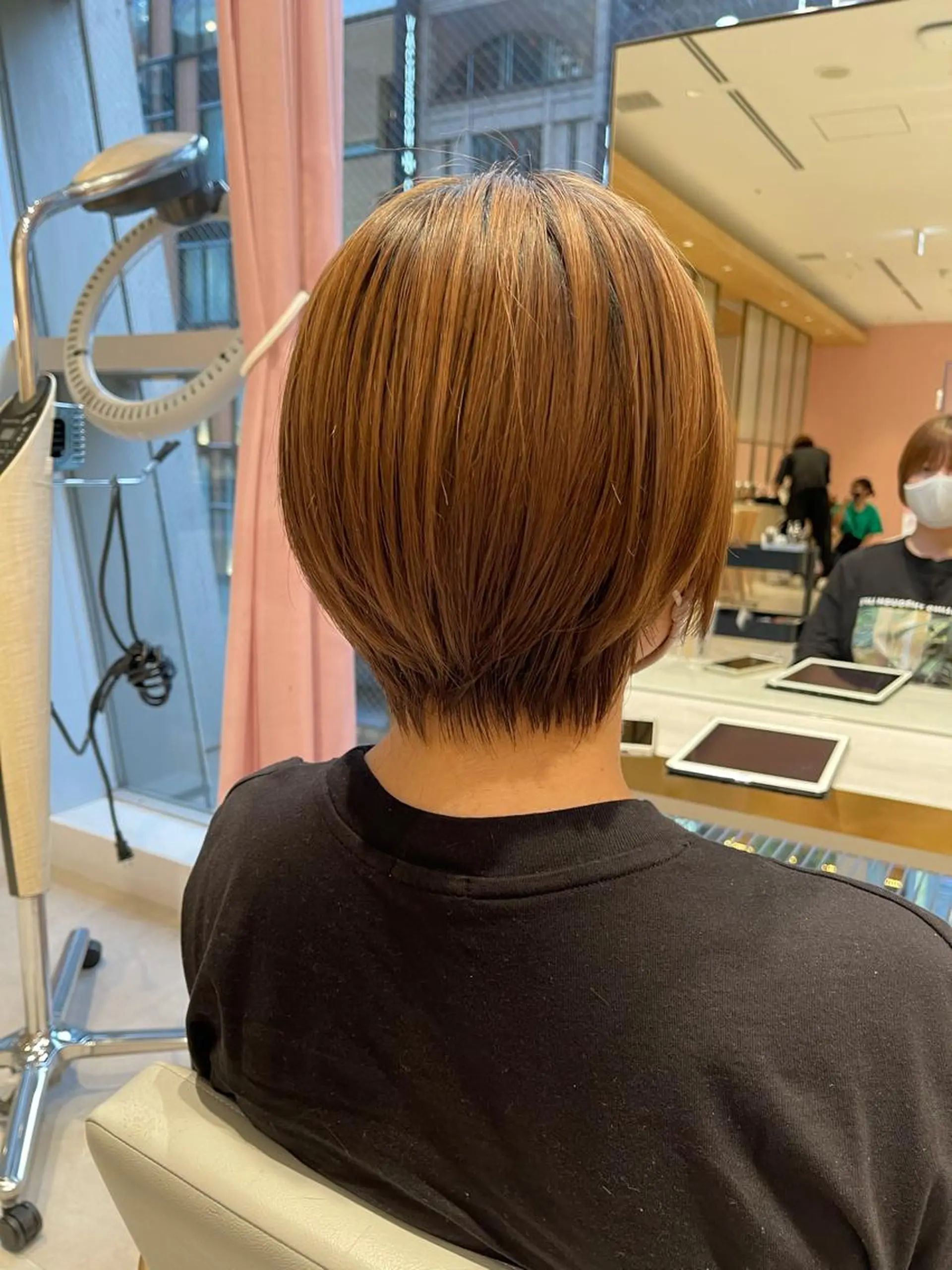 ショート ショートヘア カット ヘアカラー トリートメント ボブパーマ ウルフパーマのヘアスタイル