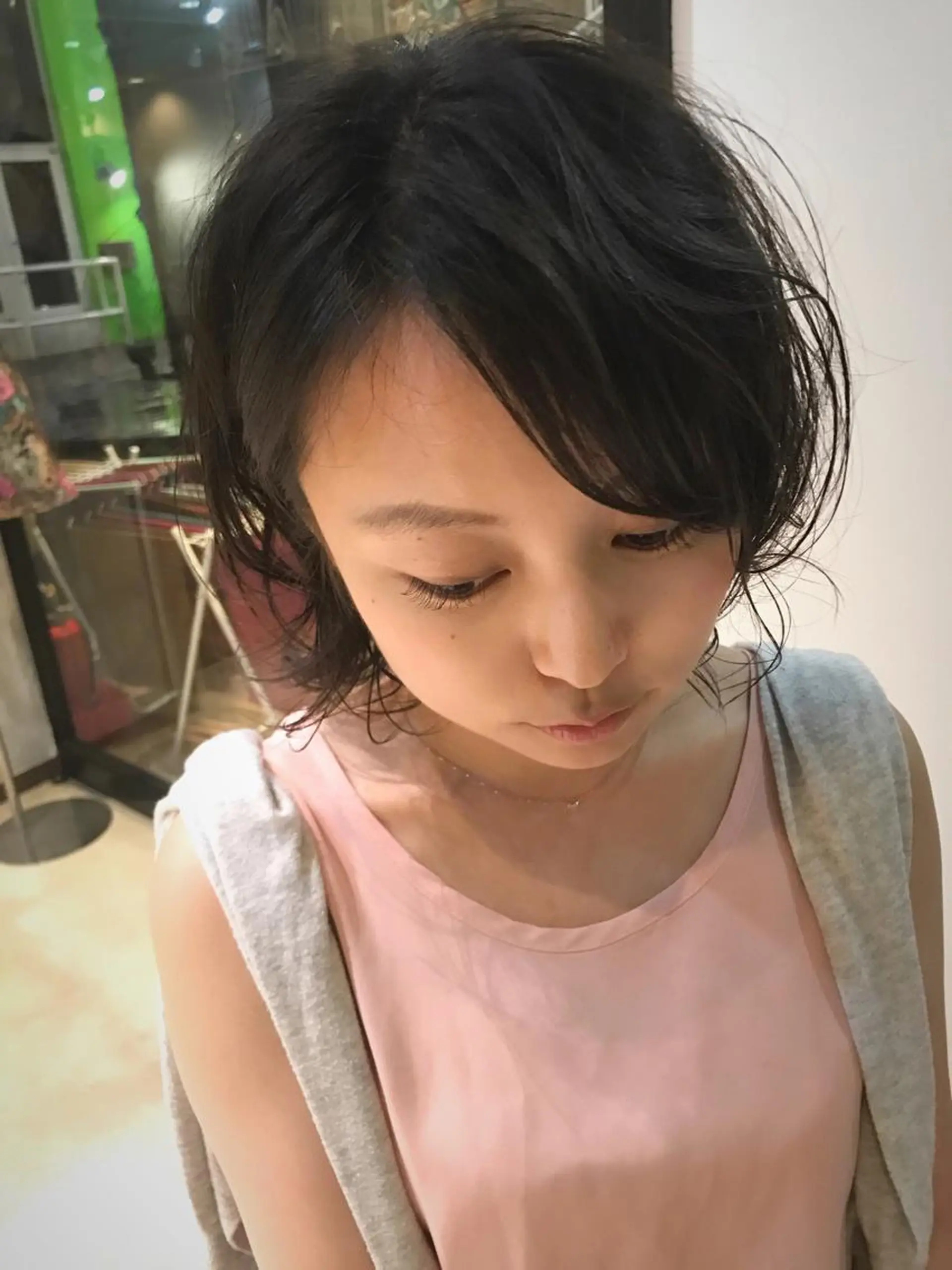 ショート パーマ 松村 崇弘のヘアスタイル