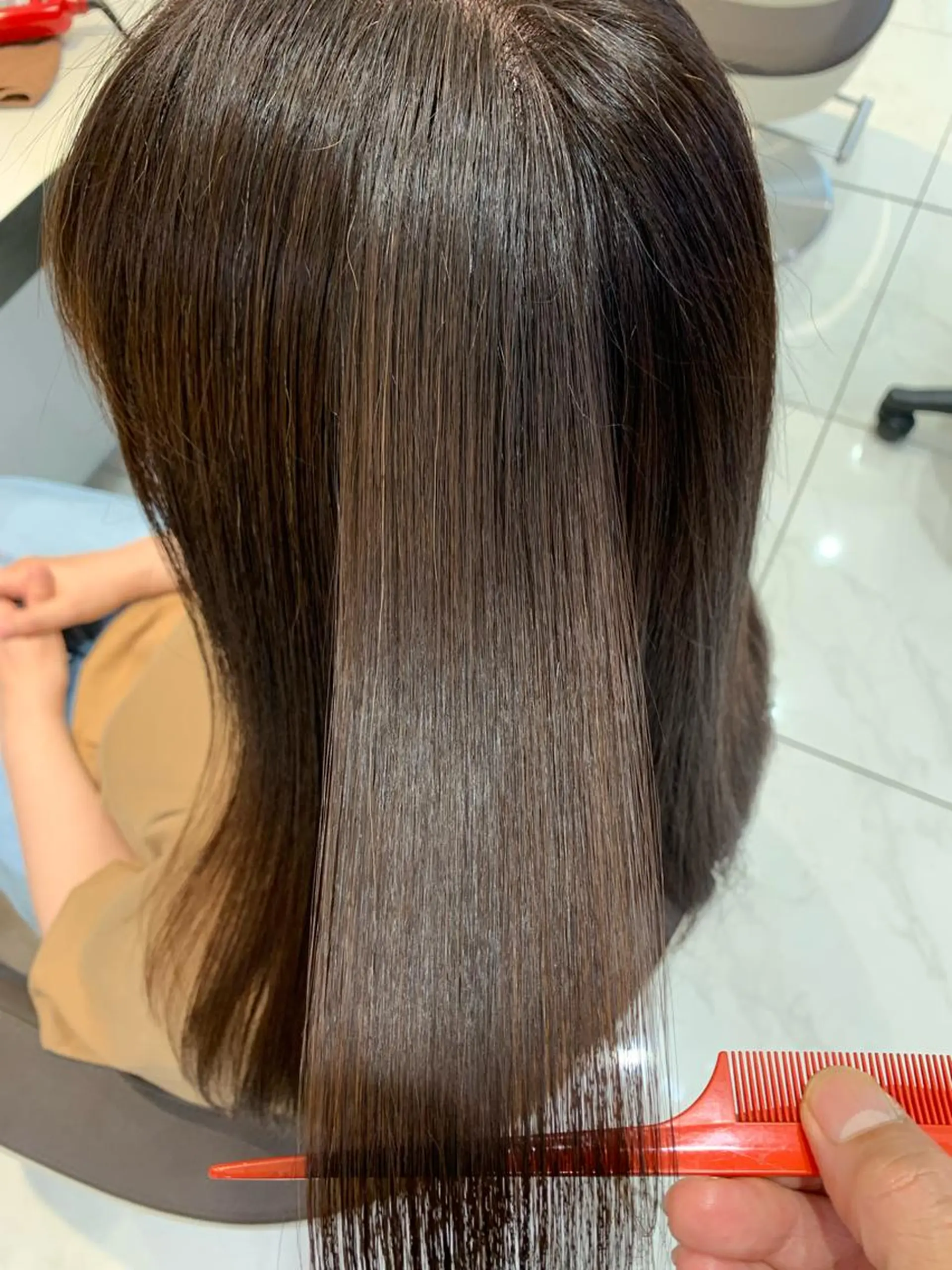 ロング カラー カット ヘアカラー 小田切 栄司のヘアスタイル